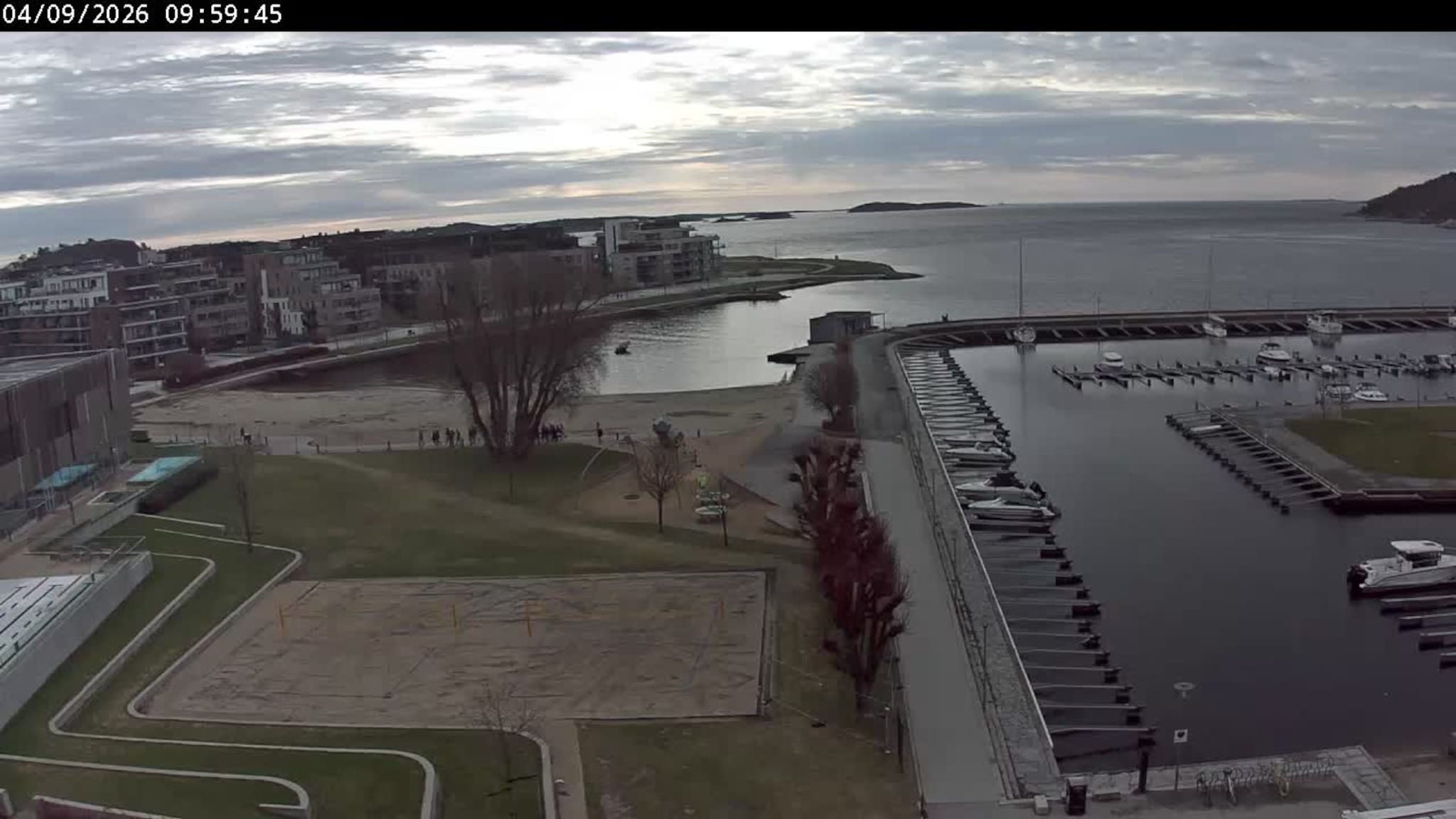 Livekamera Bystranda i Kristiansand