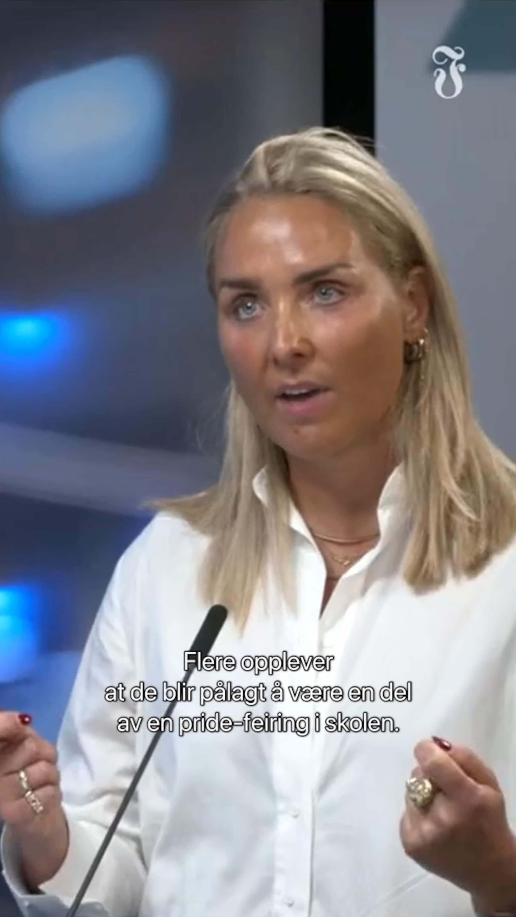 - Opplever å bli pålagt å være del av en pride-feiring