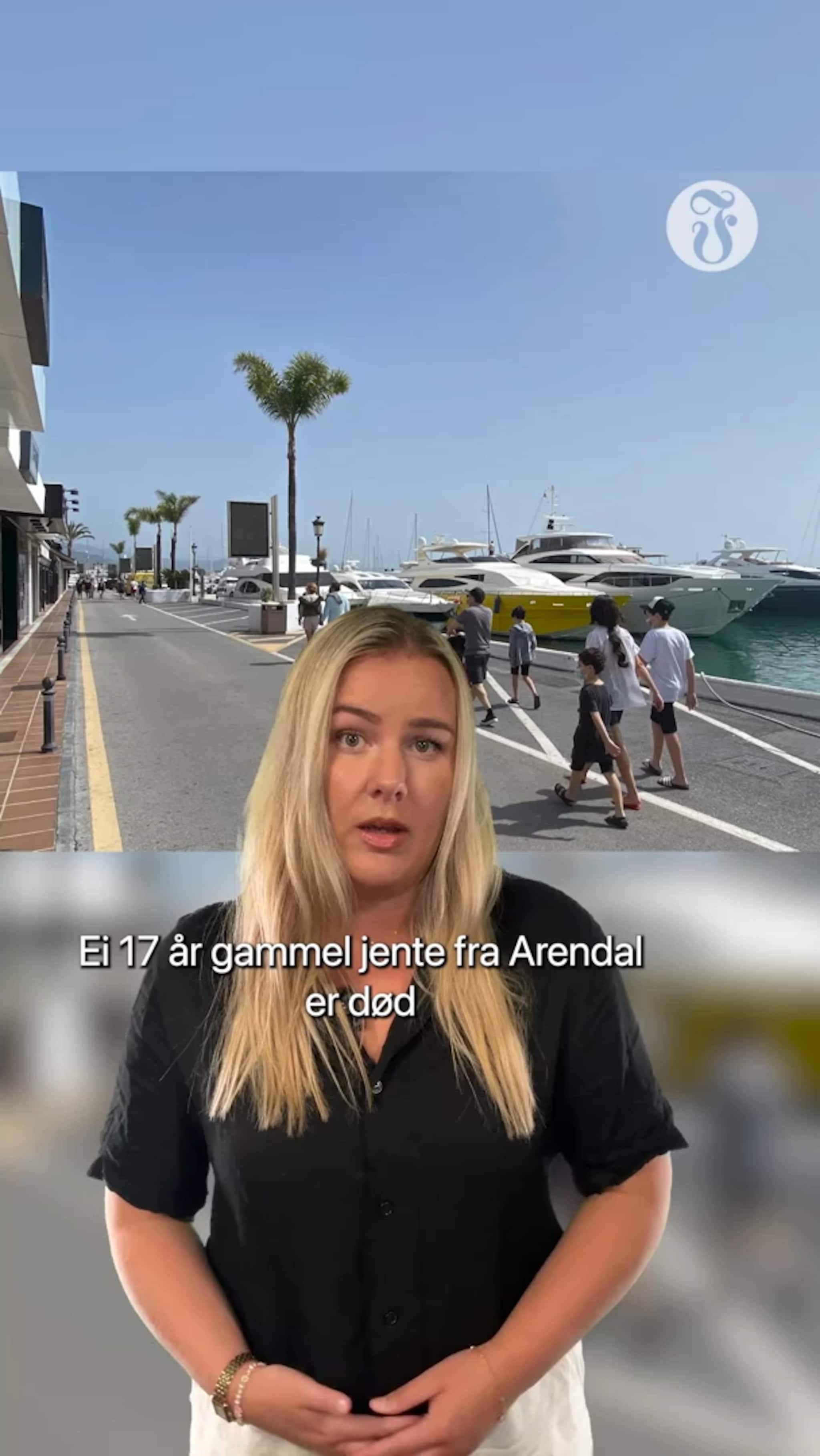 Jente (17) fra Arendal omkom i Spania