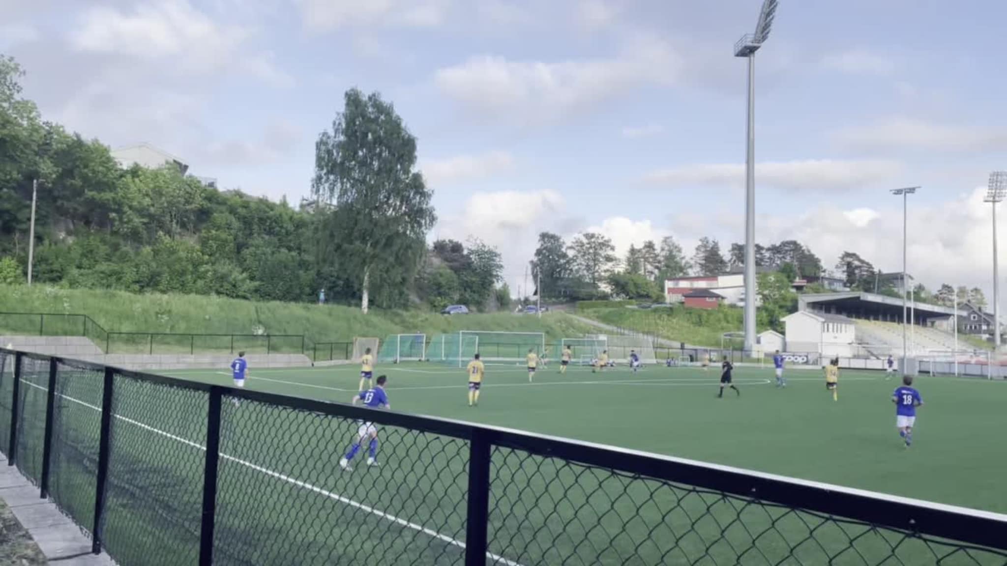 Dardan Dreshaj scoret hat-trick for Trauma mot Jerv 2 b