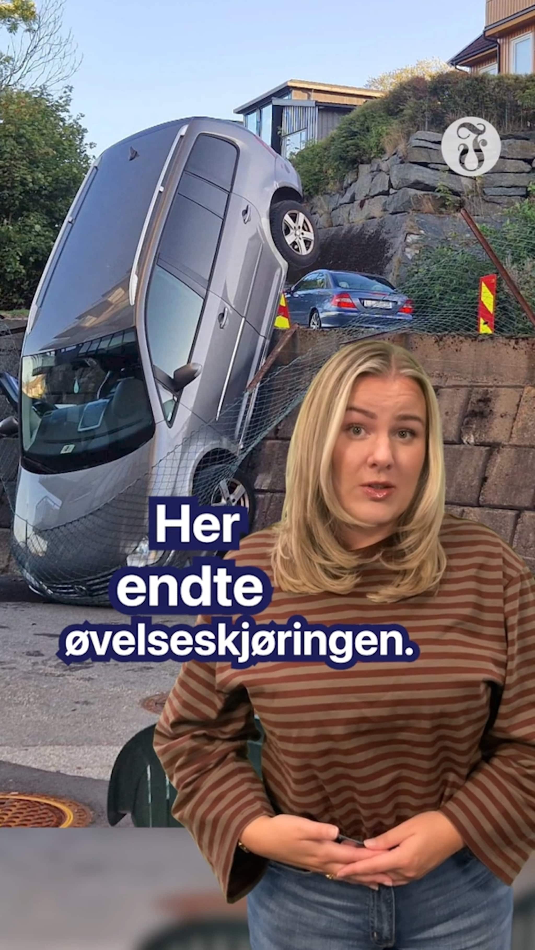 Her gikk øvelseskjøringen galt