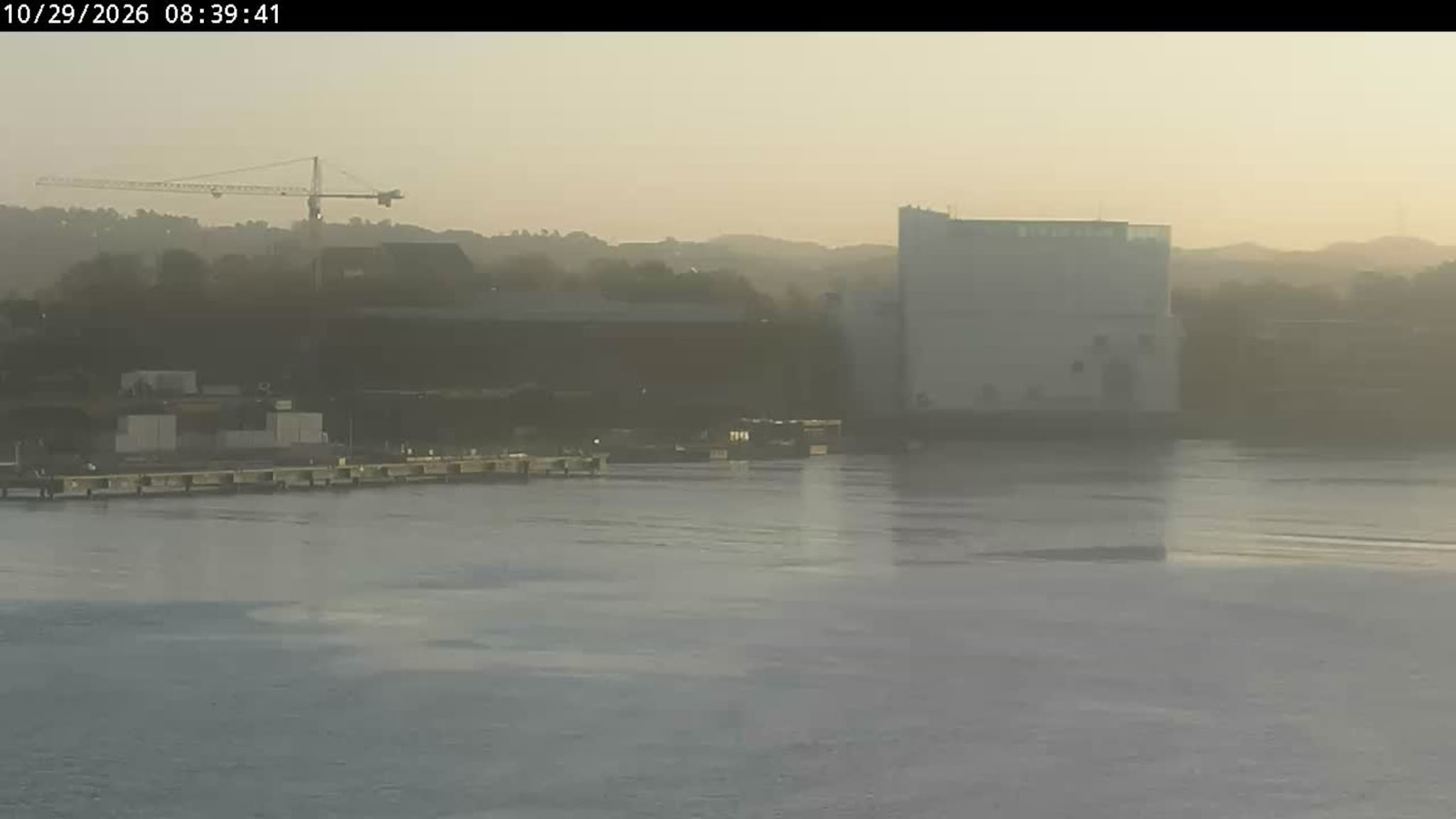 Livekamera over Kristiansand havn