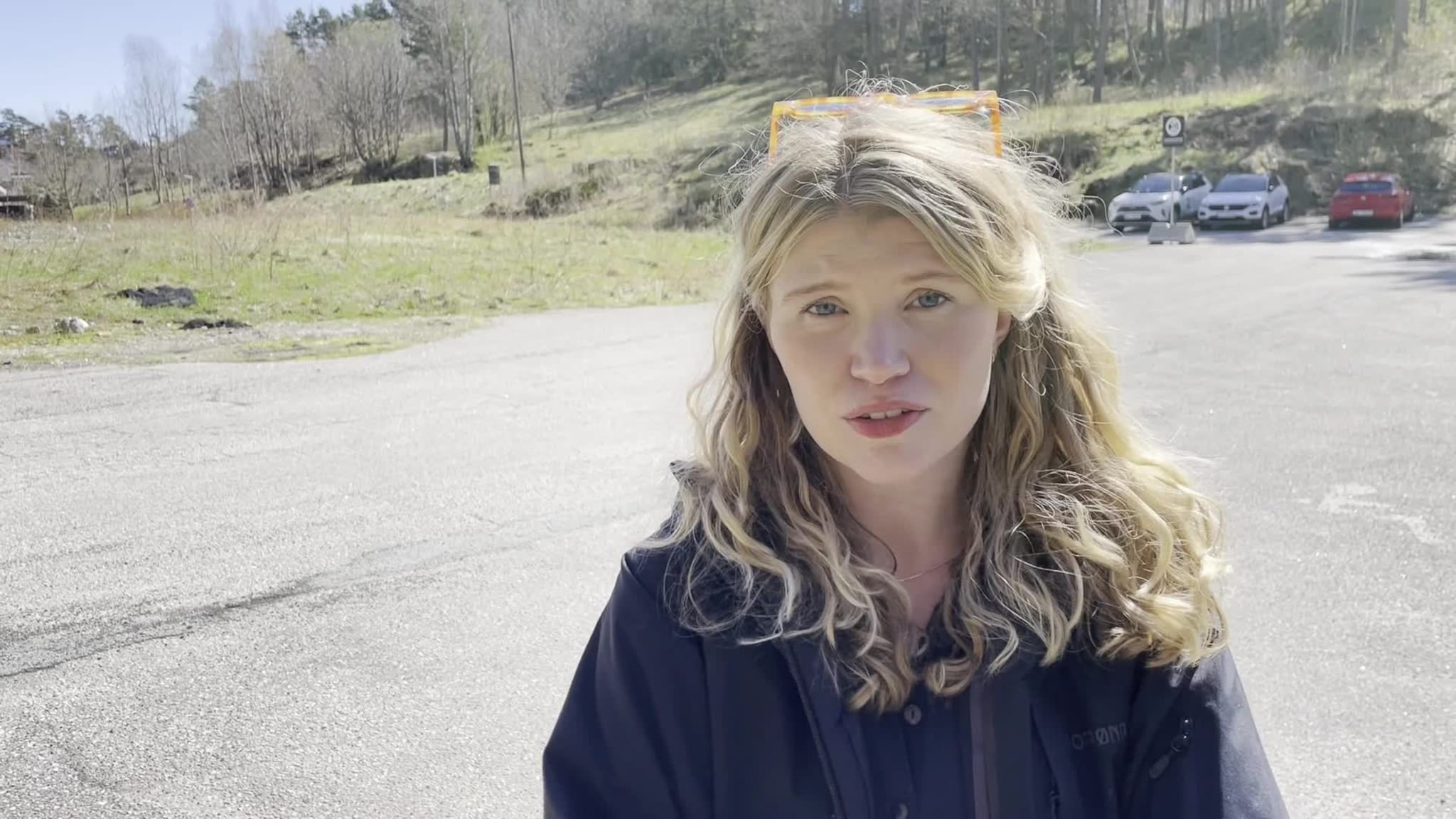 Celine Krogh Fornes etter Baneheia-befaringen