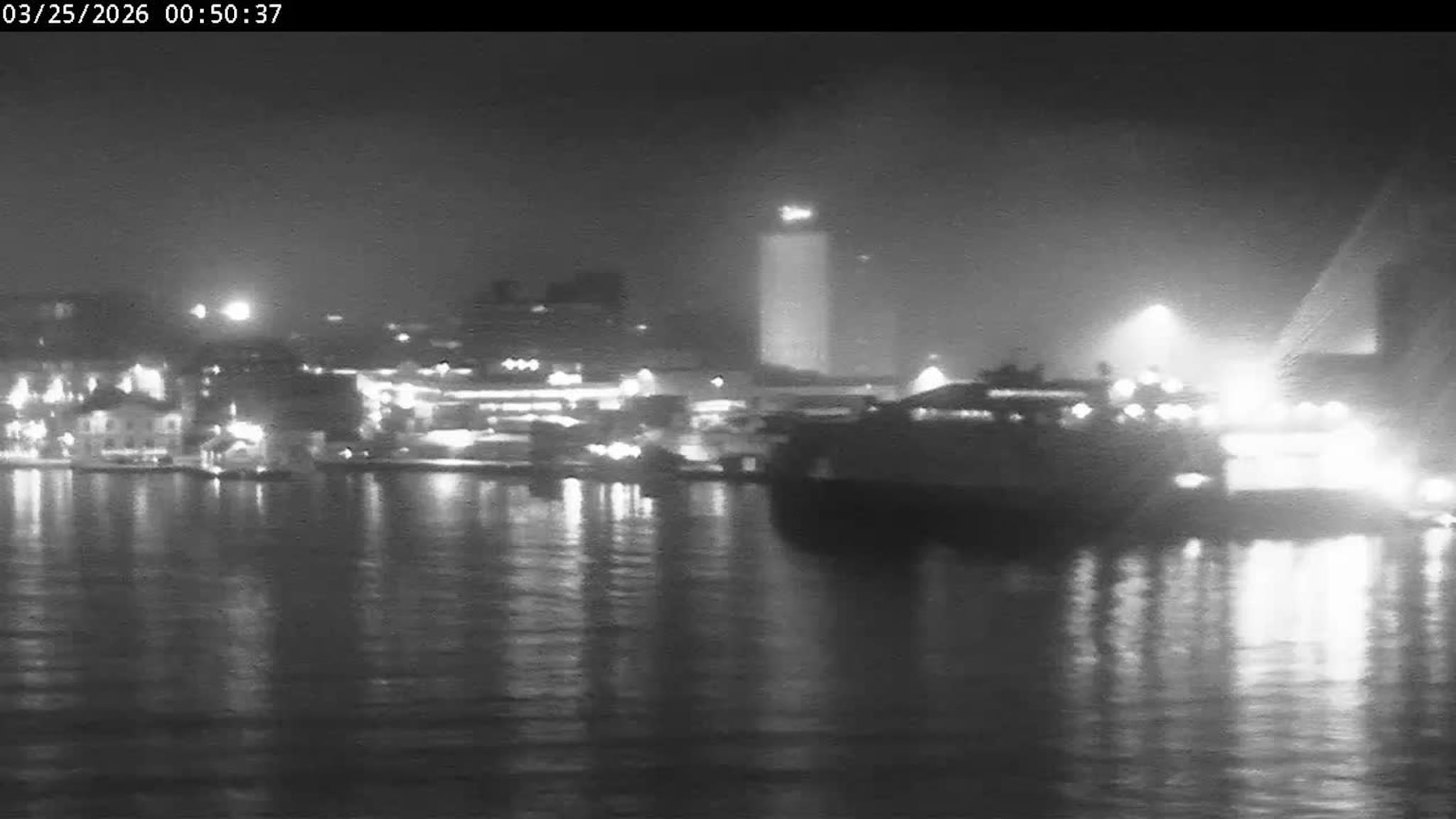 Livekamera over Kristiansand havn