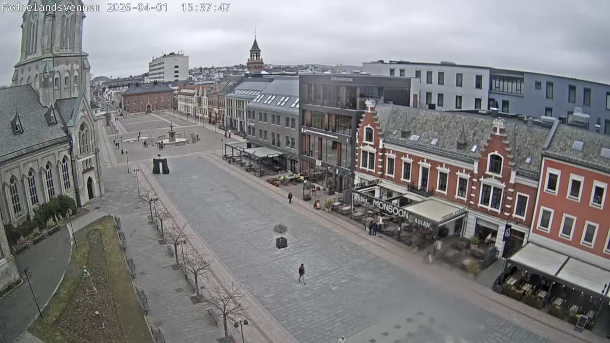 Livekamera Torvet i Kristiansand