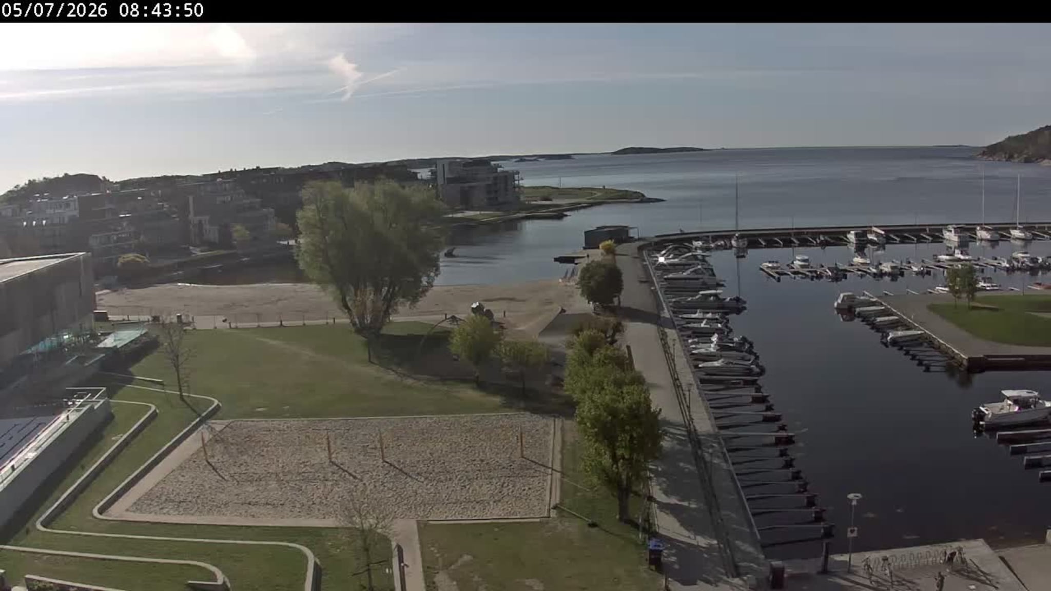 Livekamera Bystranda i Kristiansand