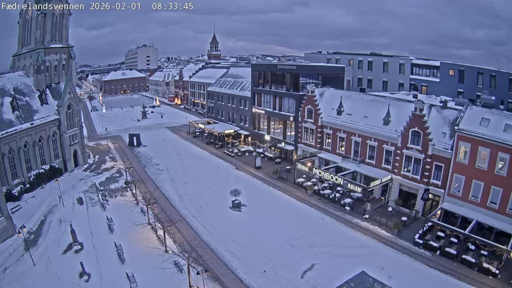 Livekamera Torvet i Kristiansand