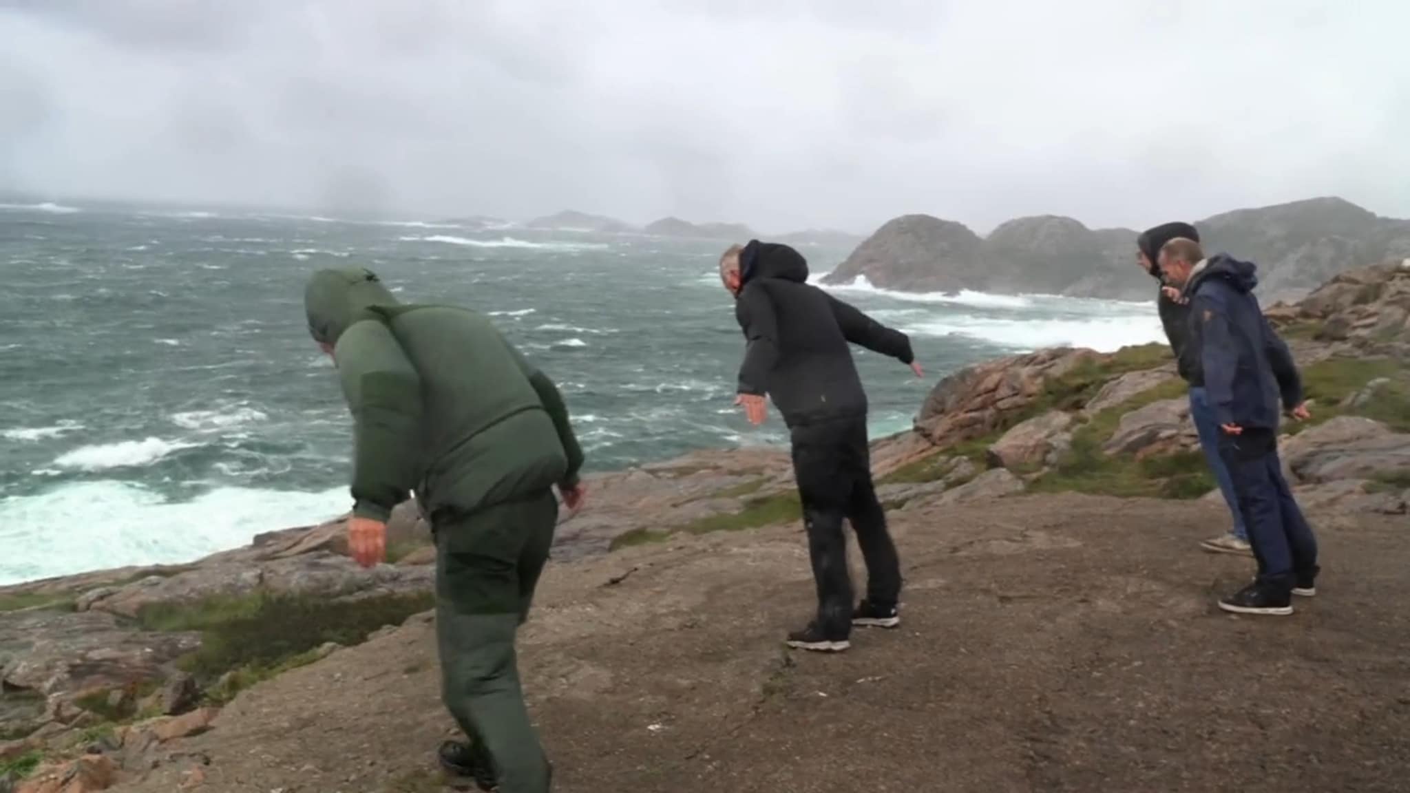 Storm Lindesnes fyr