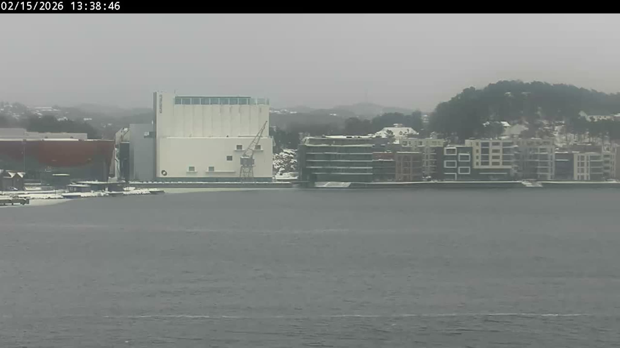 Livekamera over Kristiansand havn