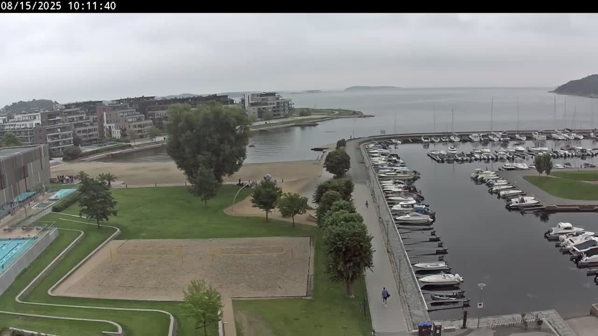 Livekamera Bystranda i Kristiansand