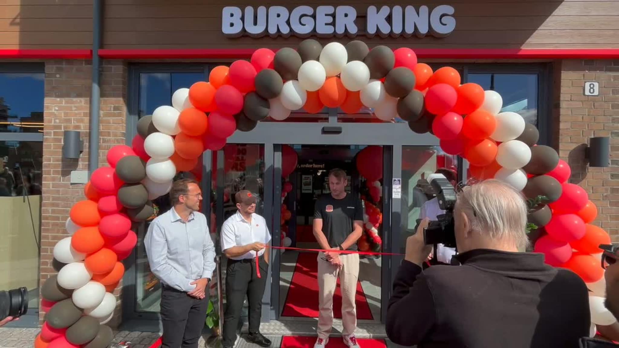 Åpnet ny Burger King