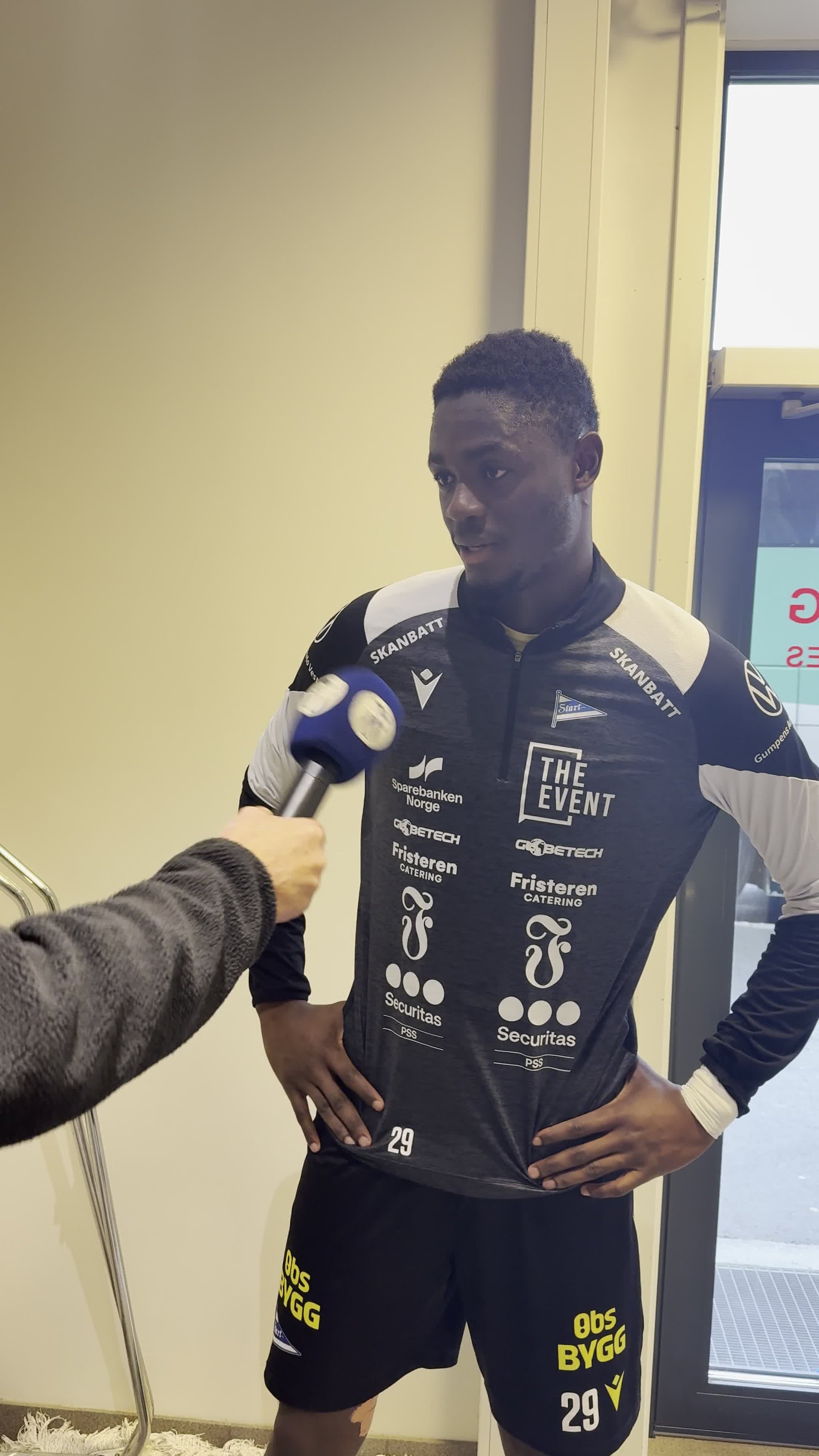 Emmanuel Gono etter å ha avgjort borte mot Ranheim