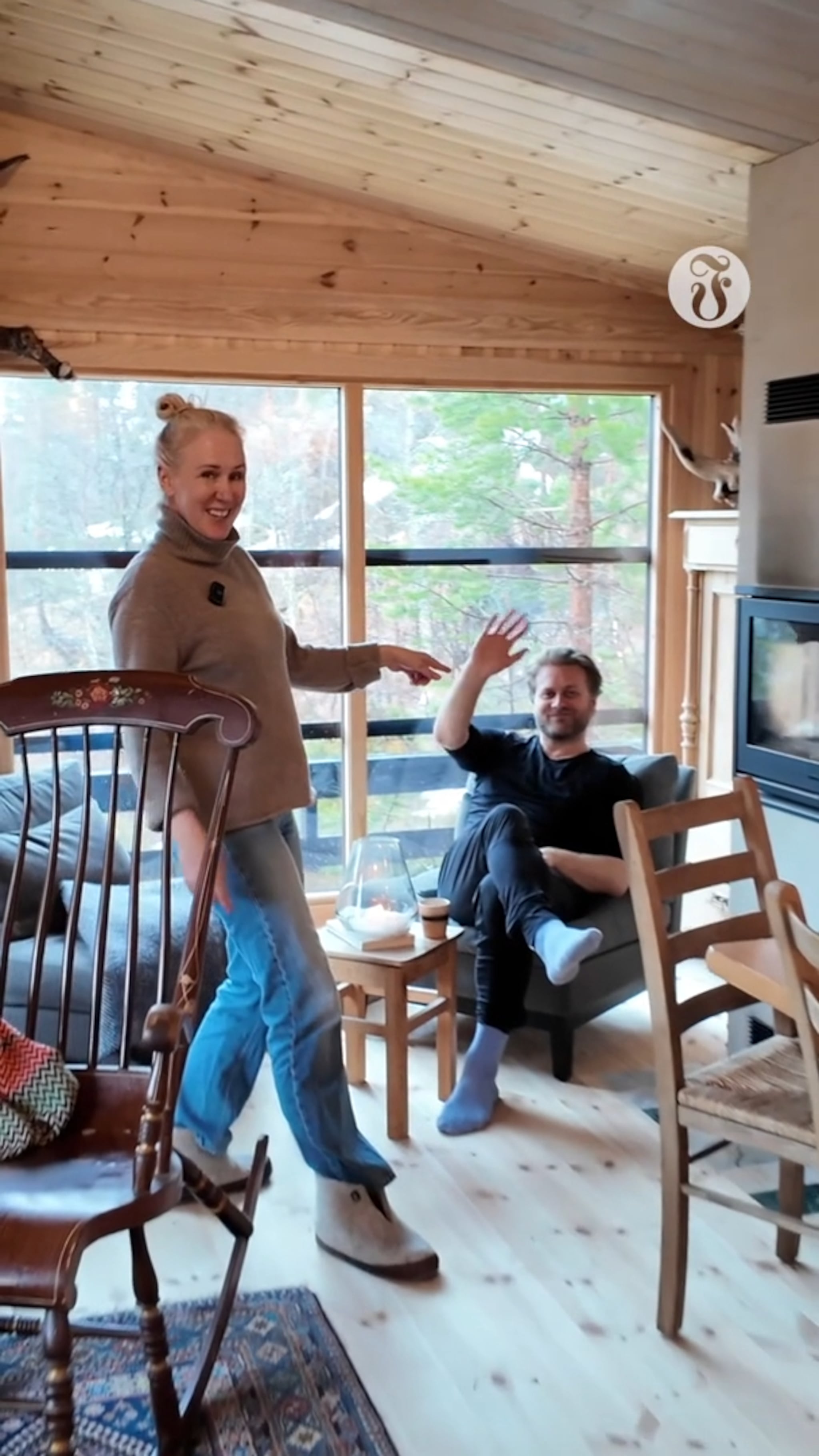 Hytta på Hovden ble dobbelt så stor