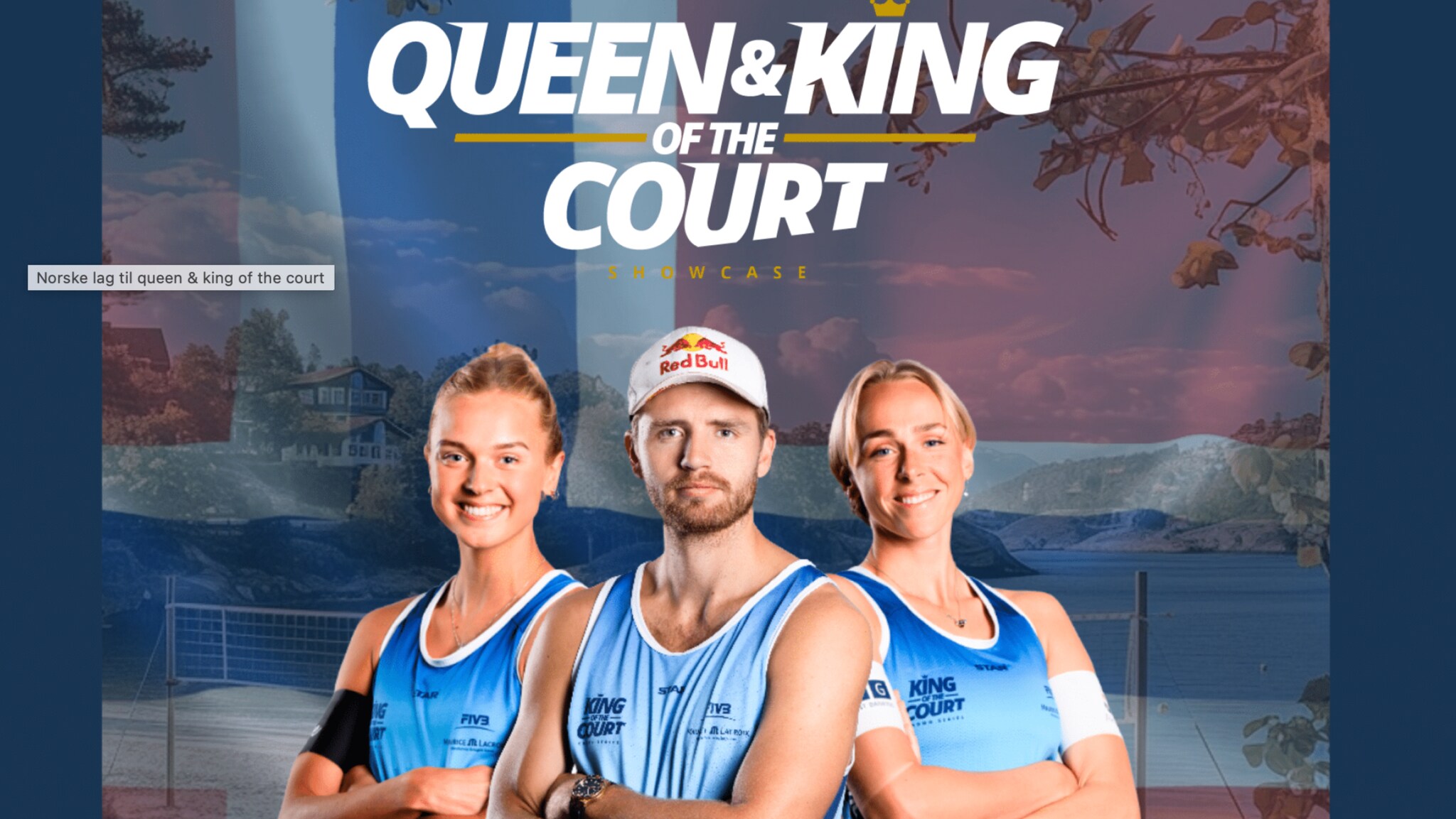 DIREKTE: Sandvolleyball Lillesand - onsdag - bane 1