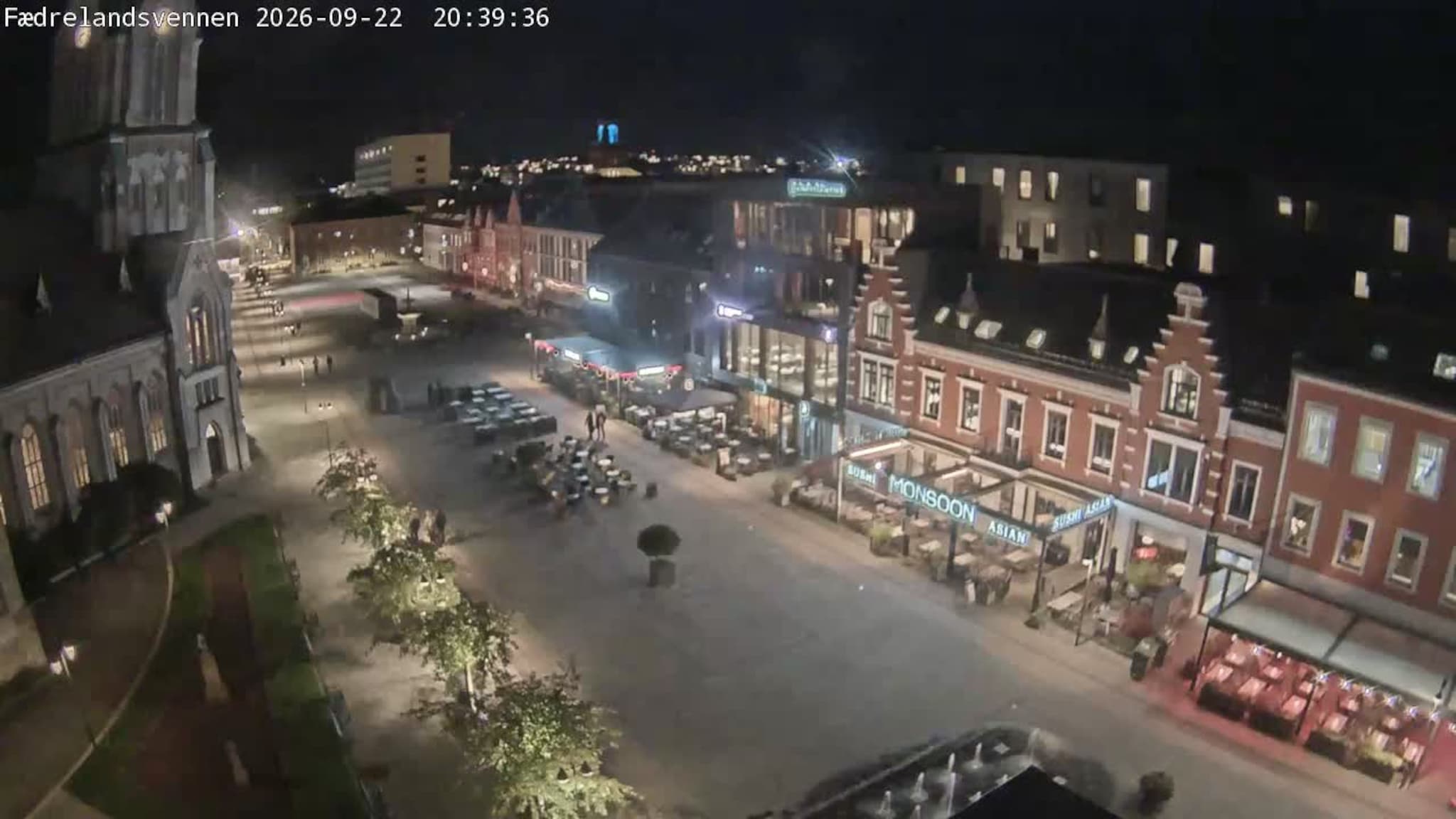 Livekamera Torvet i Kristiansand