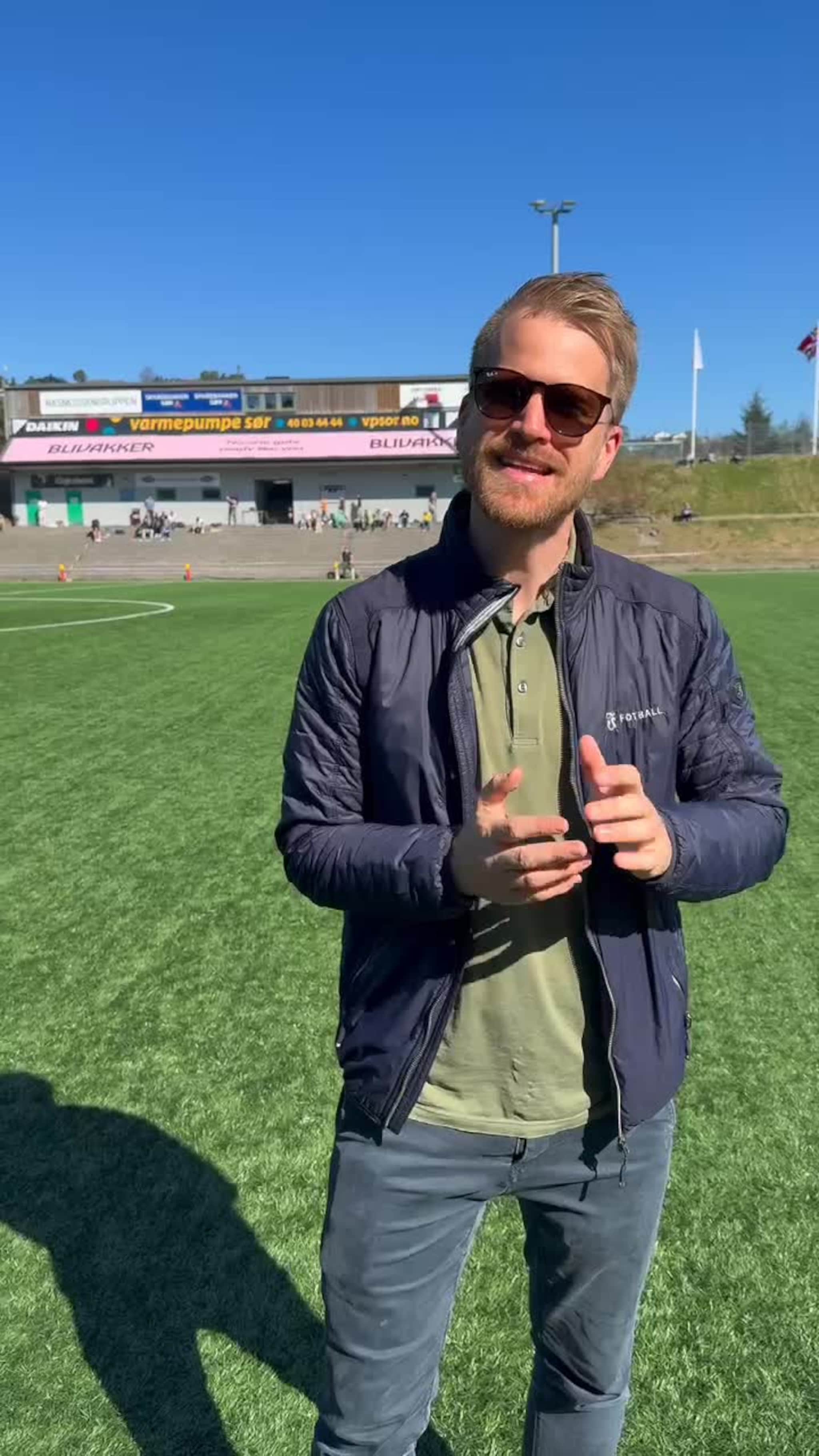 Daniel Aase før Våg - Start