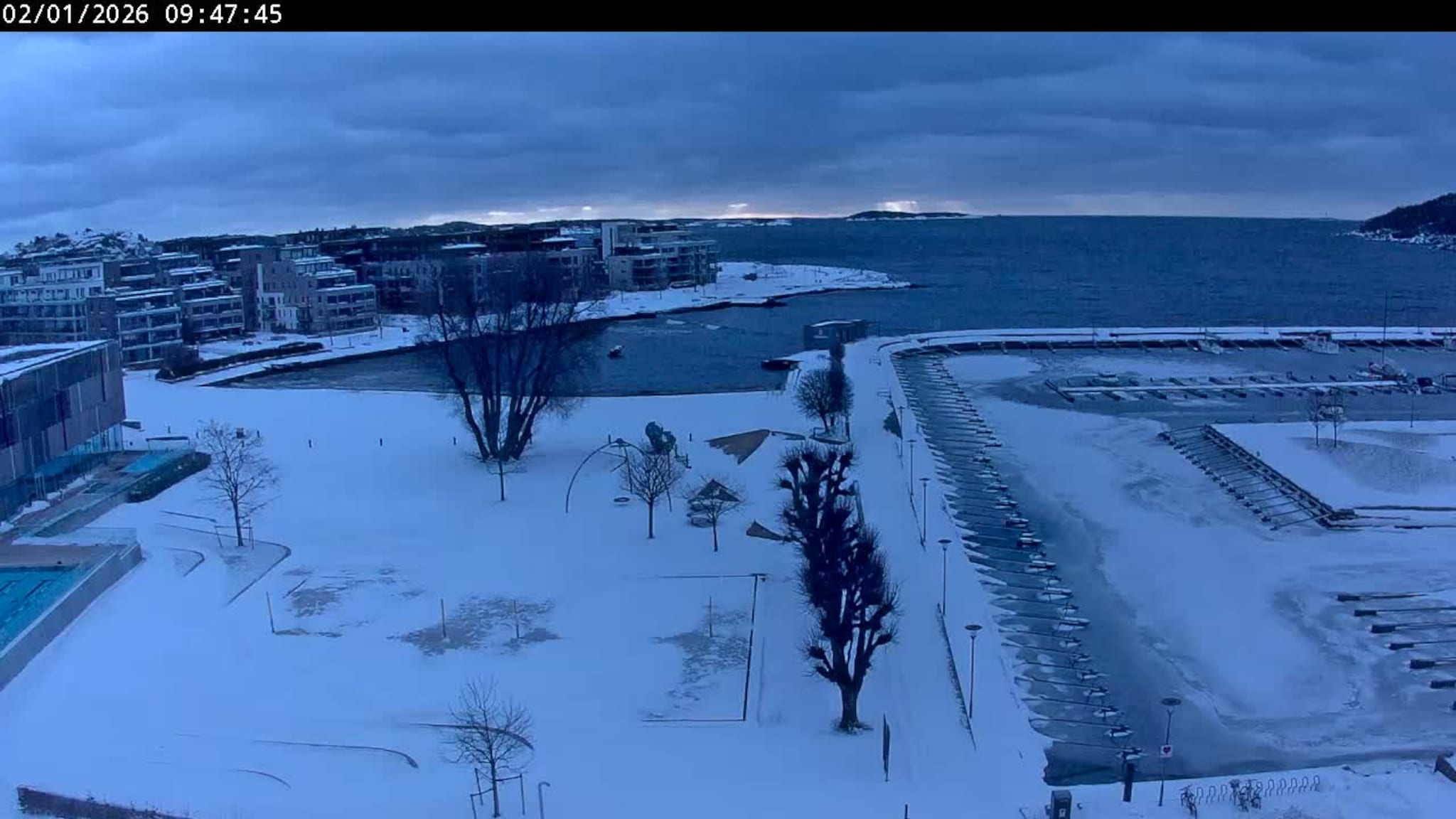 Livekamera Bystranda i Kristiansand