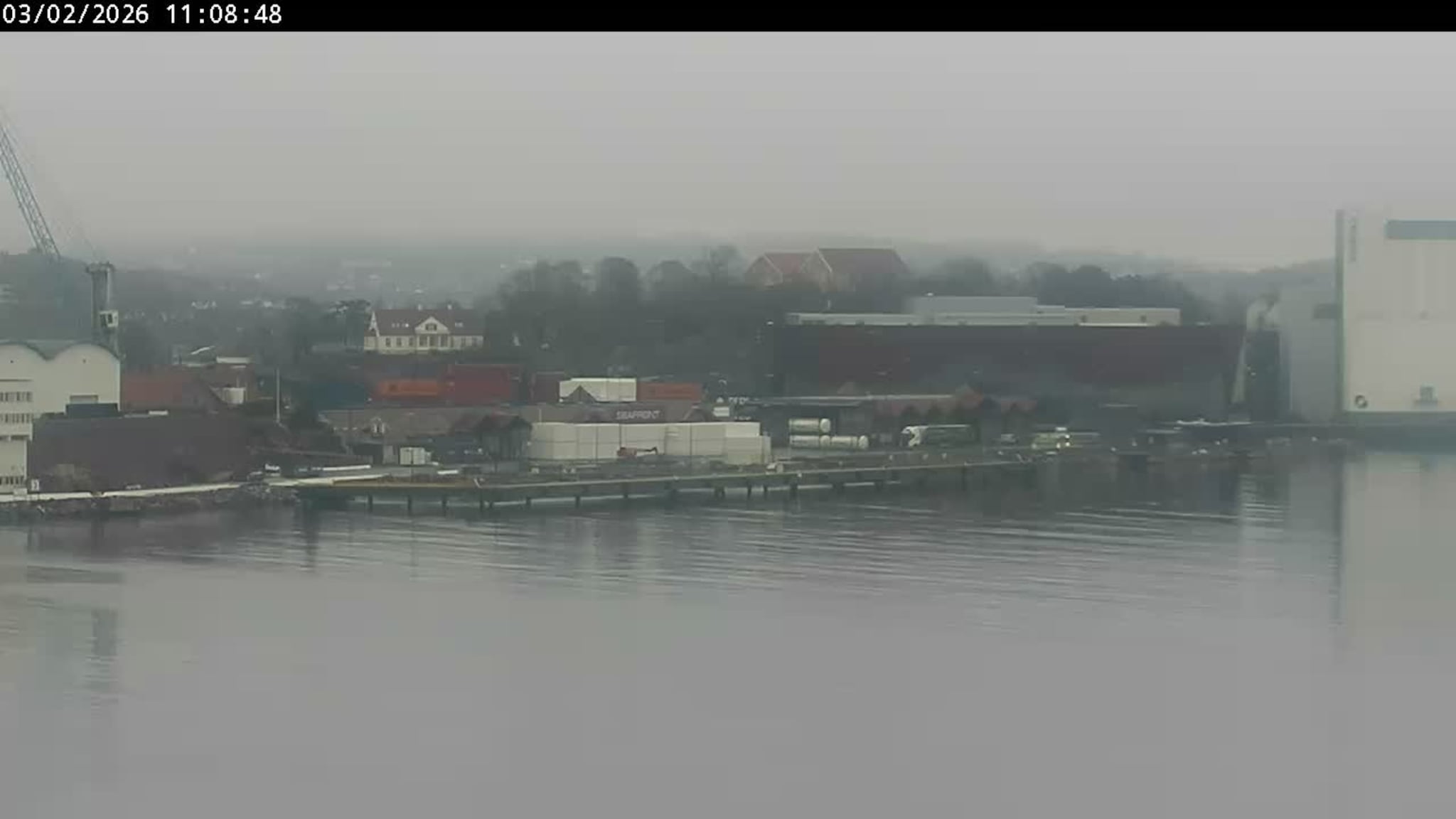 Livekamera over Kristiansand havn