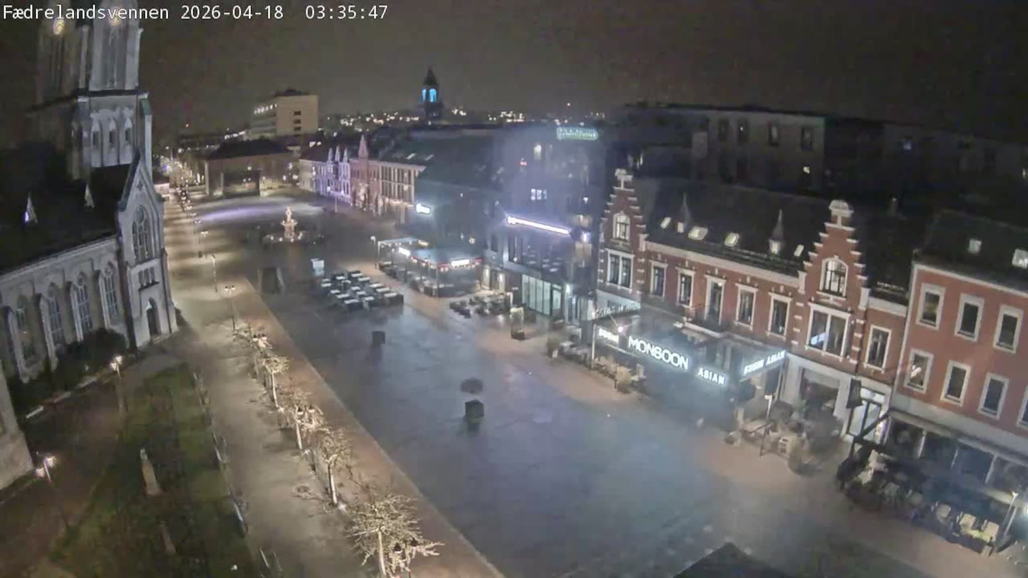 Livekamera Torvet i Kristiansand