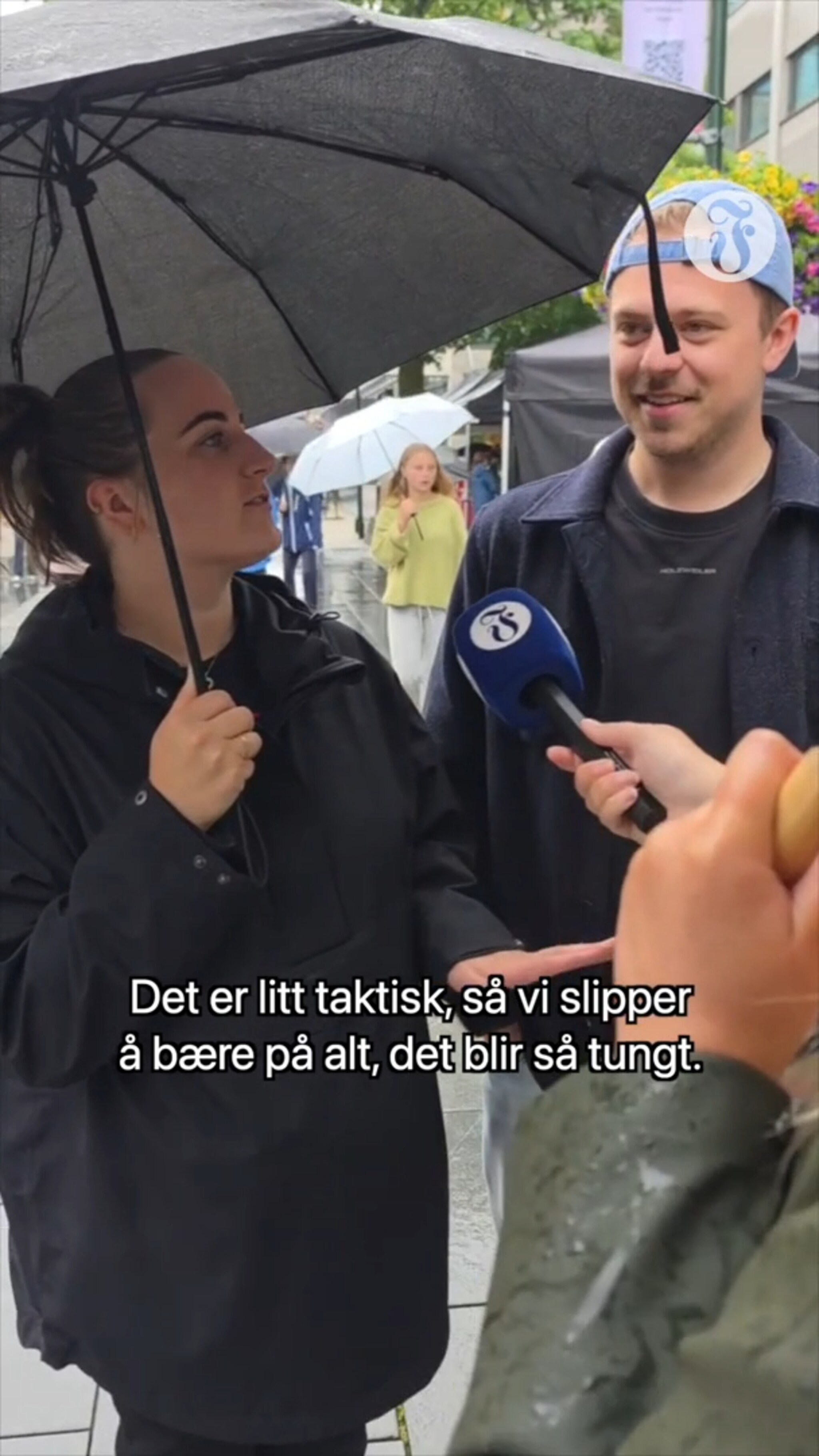 - Vi har ei mor som har tatt med alle posene