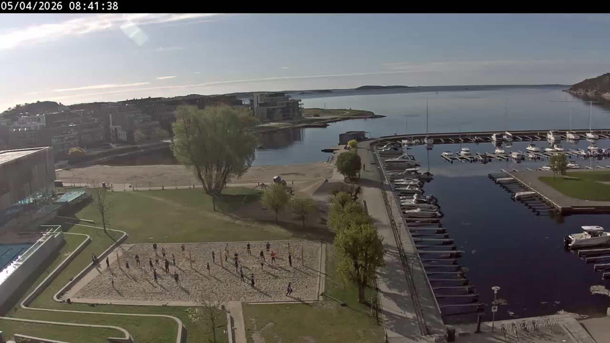 Livekamera Bystranda i Kristiansand