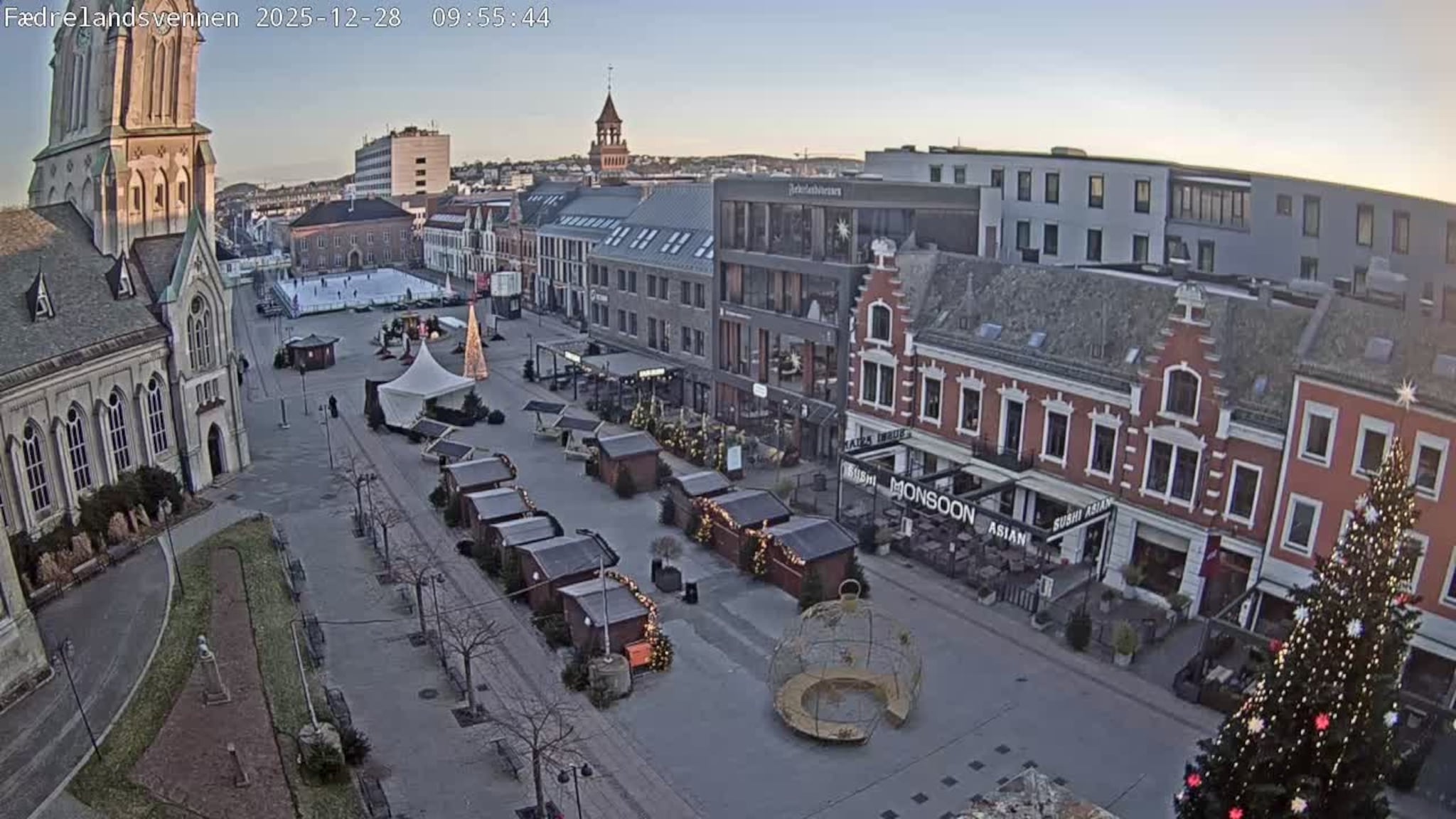 Livekamera Torvet i Kristiansand