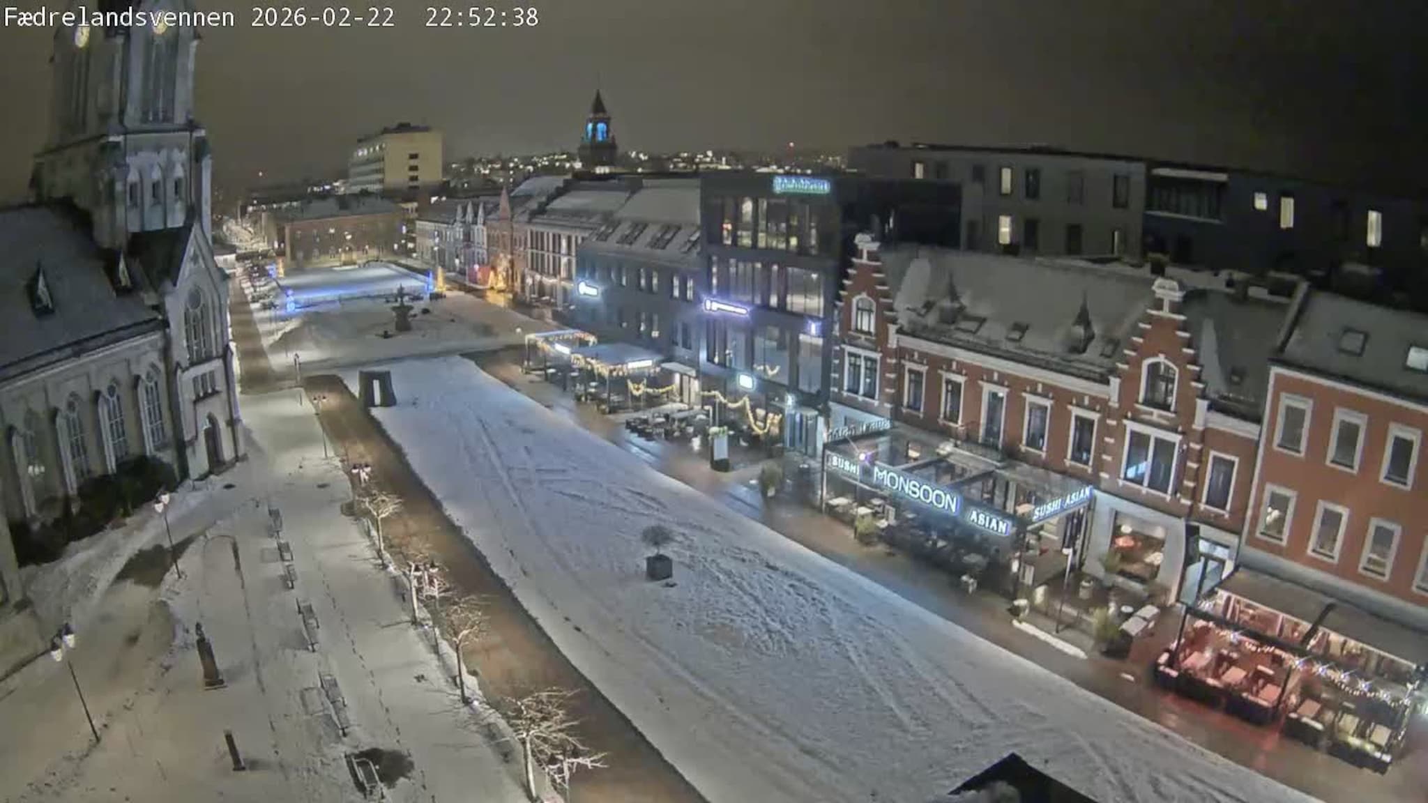 Livekamera Torvet i Kristiansand