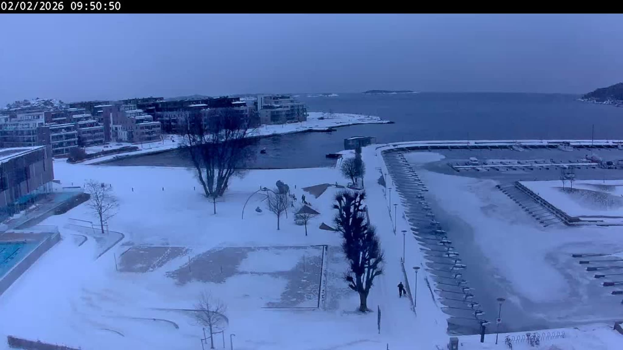 Livekamera Bystranda i Kristiansand