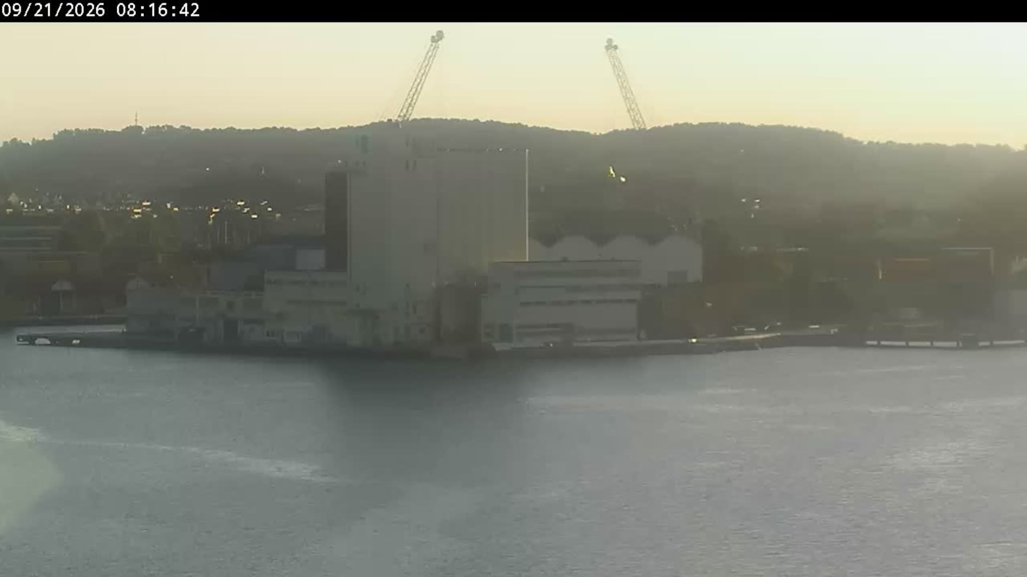 Livekamera over Kristiansand havn
