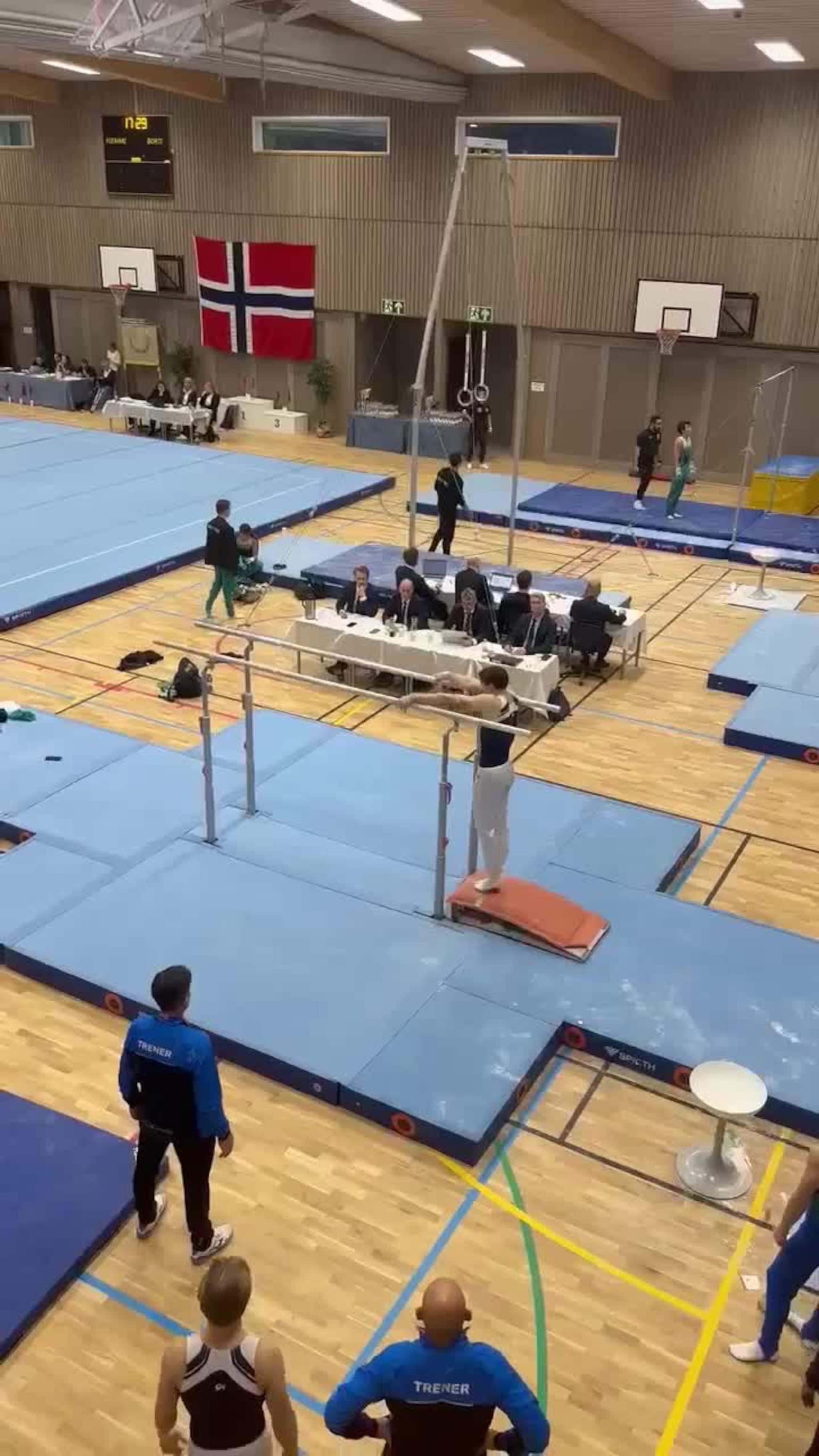Brian Rugland i skranke i NM
