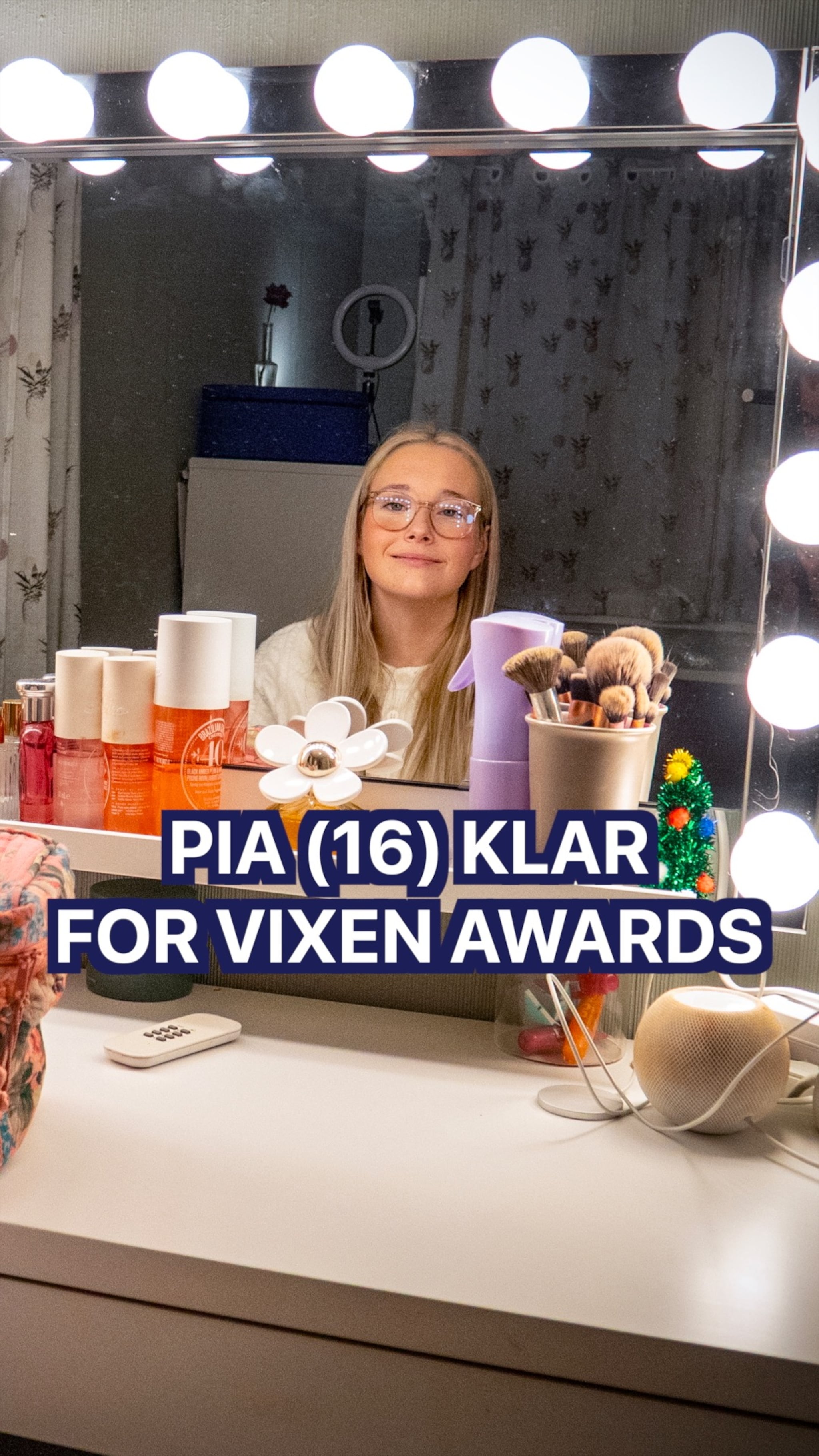 - Må pakke glitter og glam til Vixen