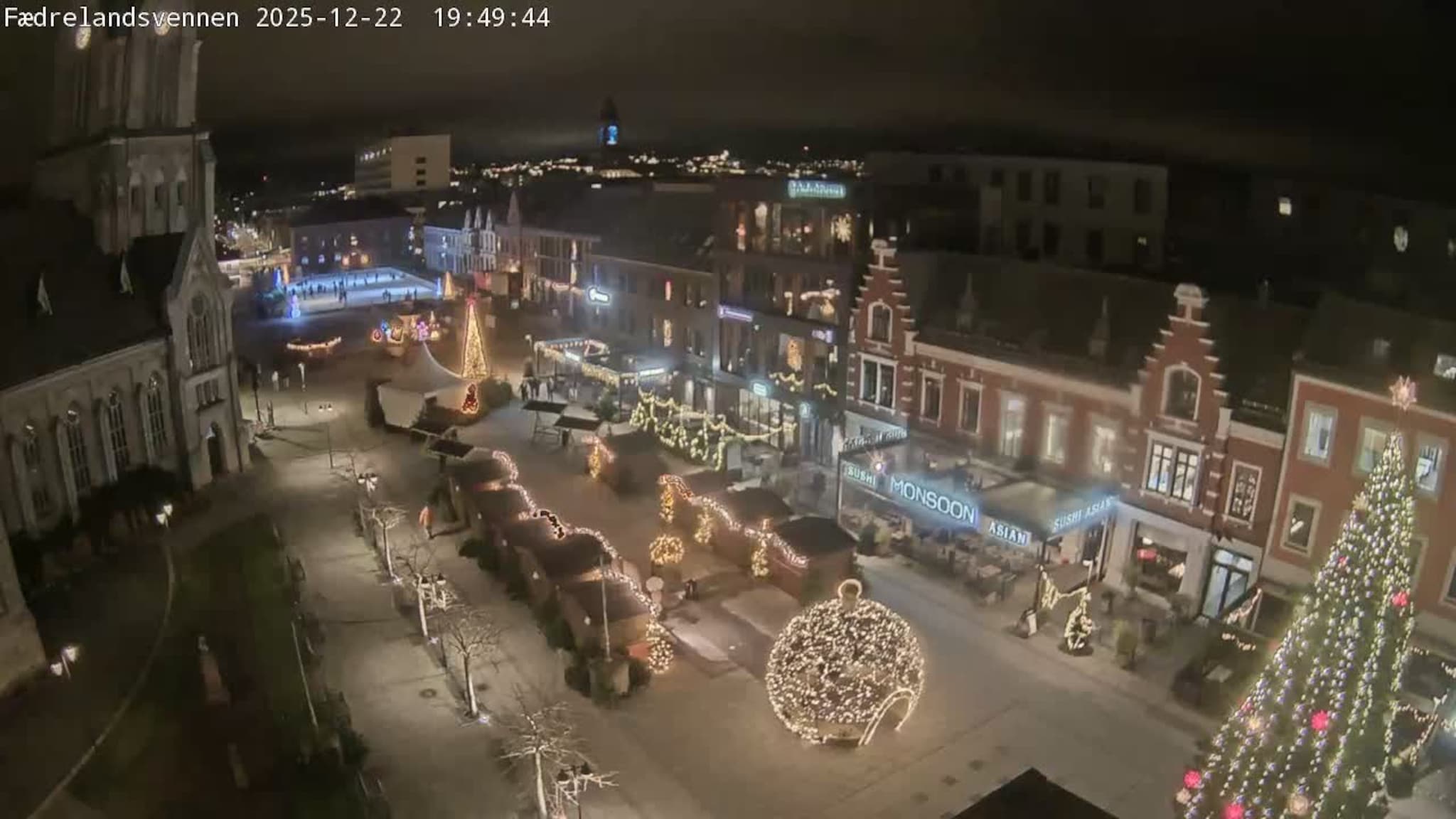 Livekamera Torvet i Kristiansand