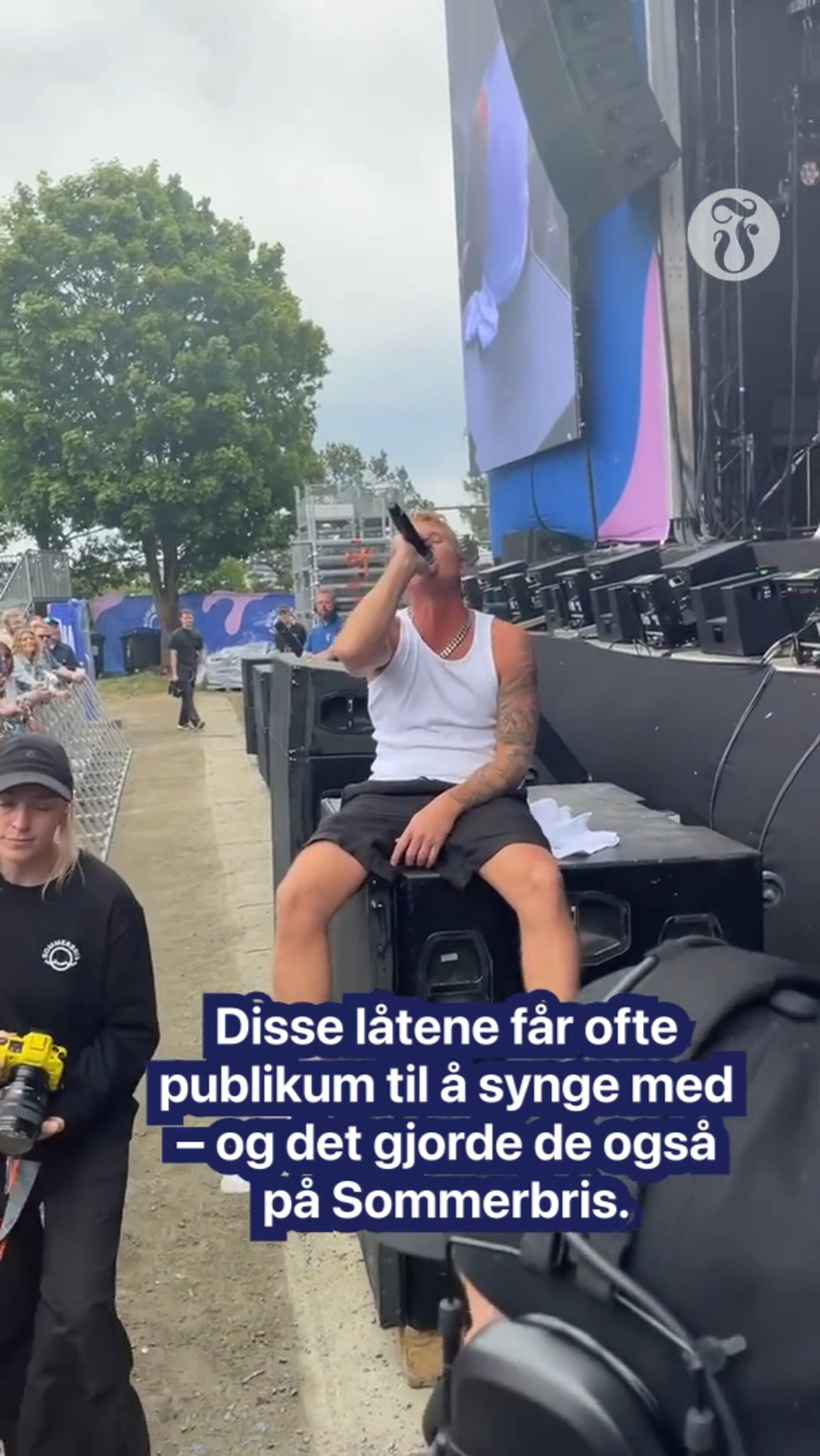 Allsang da Vinnie inntok scenen