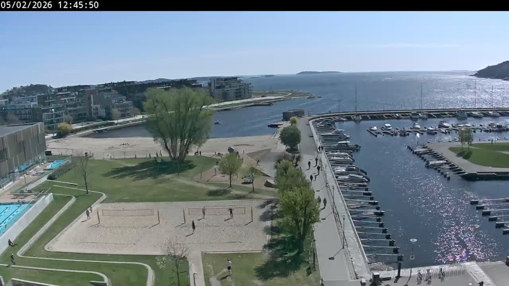Livekamera Bystranda i Kristiansand