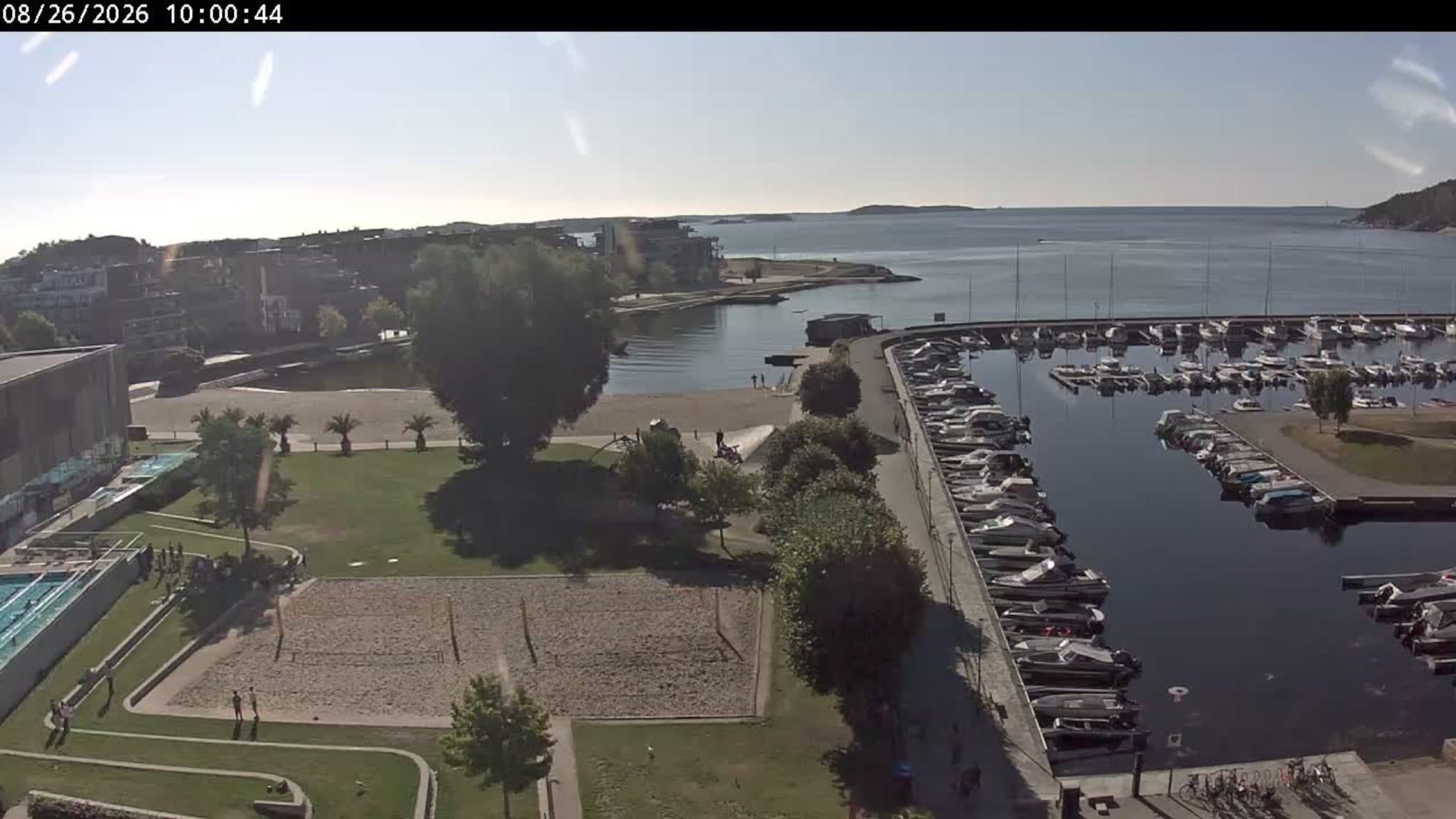 Livekamera Bystranda i Kristiansand
