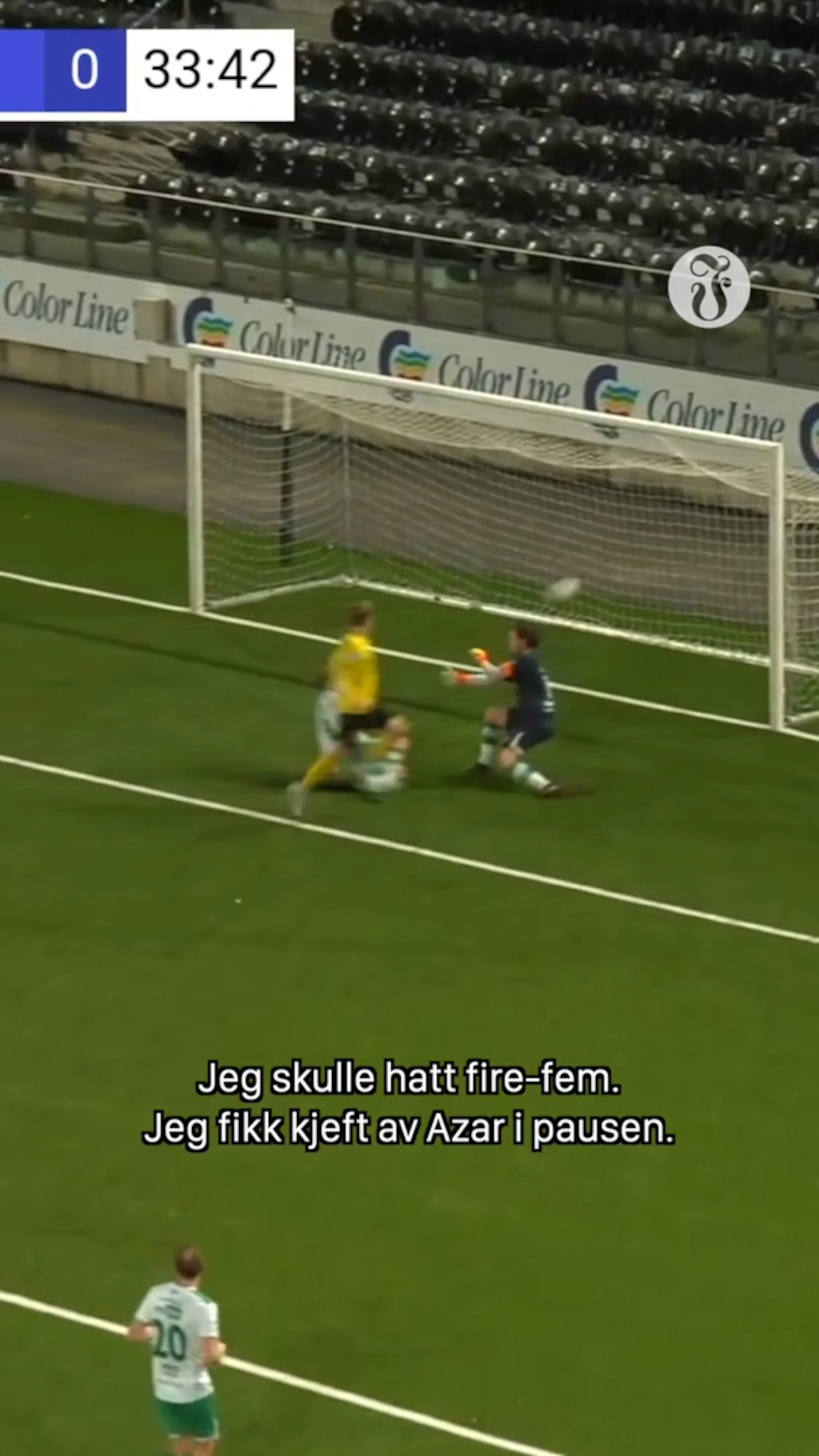 Fikk kjeft etter hat-trick
