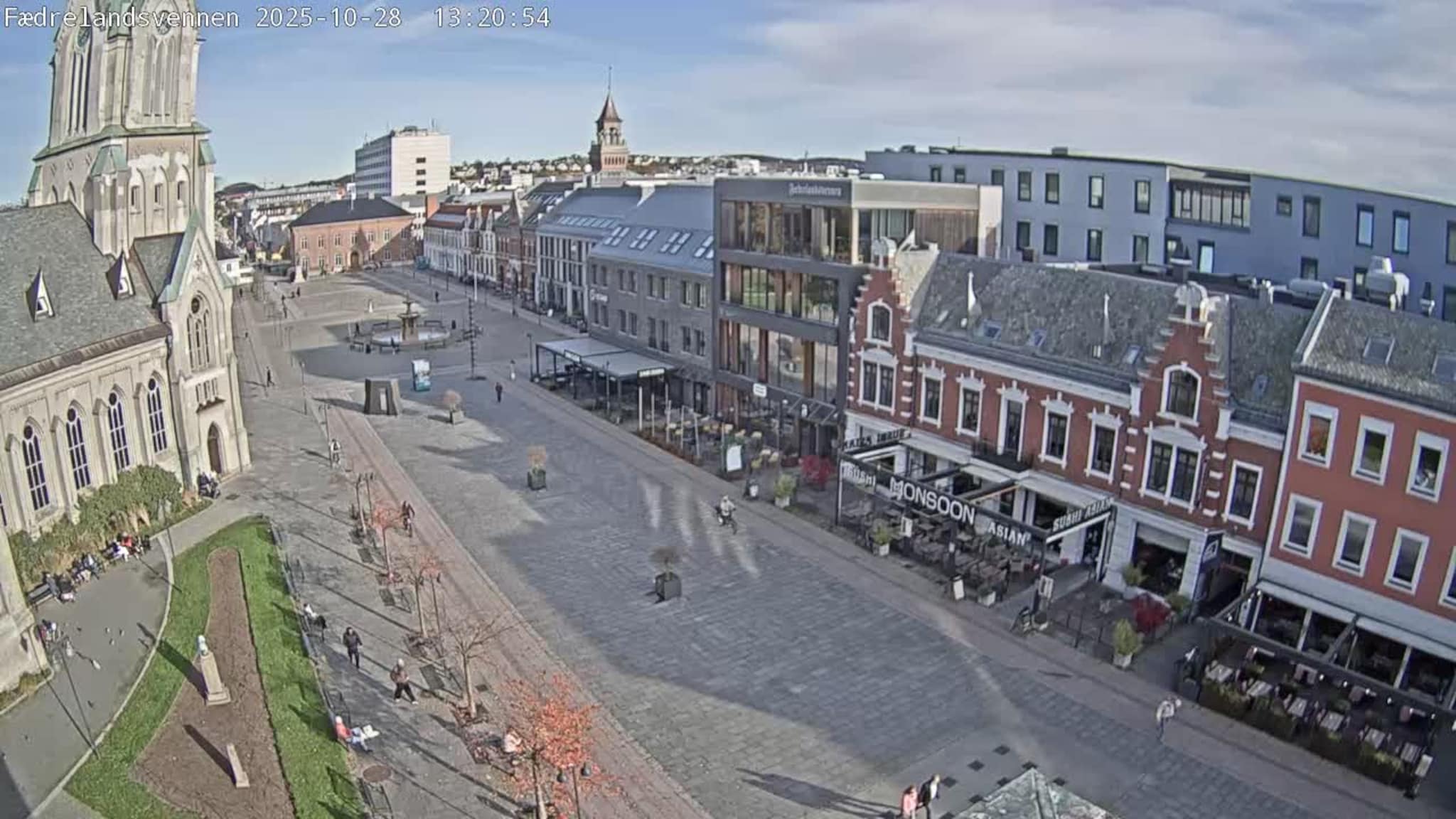 Livekamera Torvet i Kristiansand