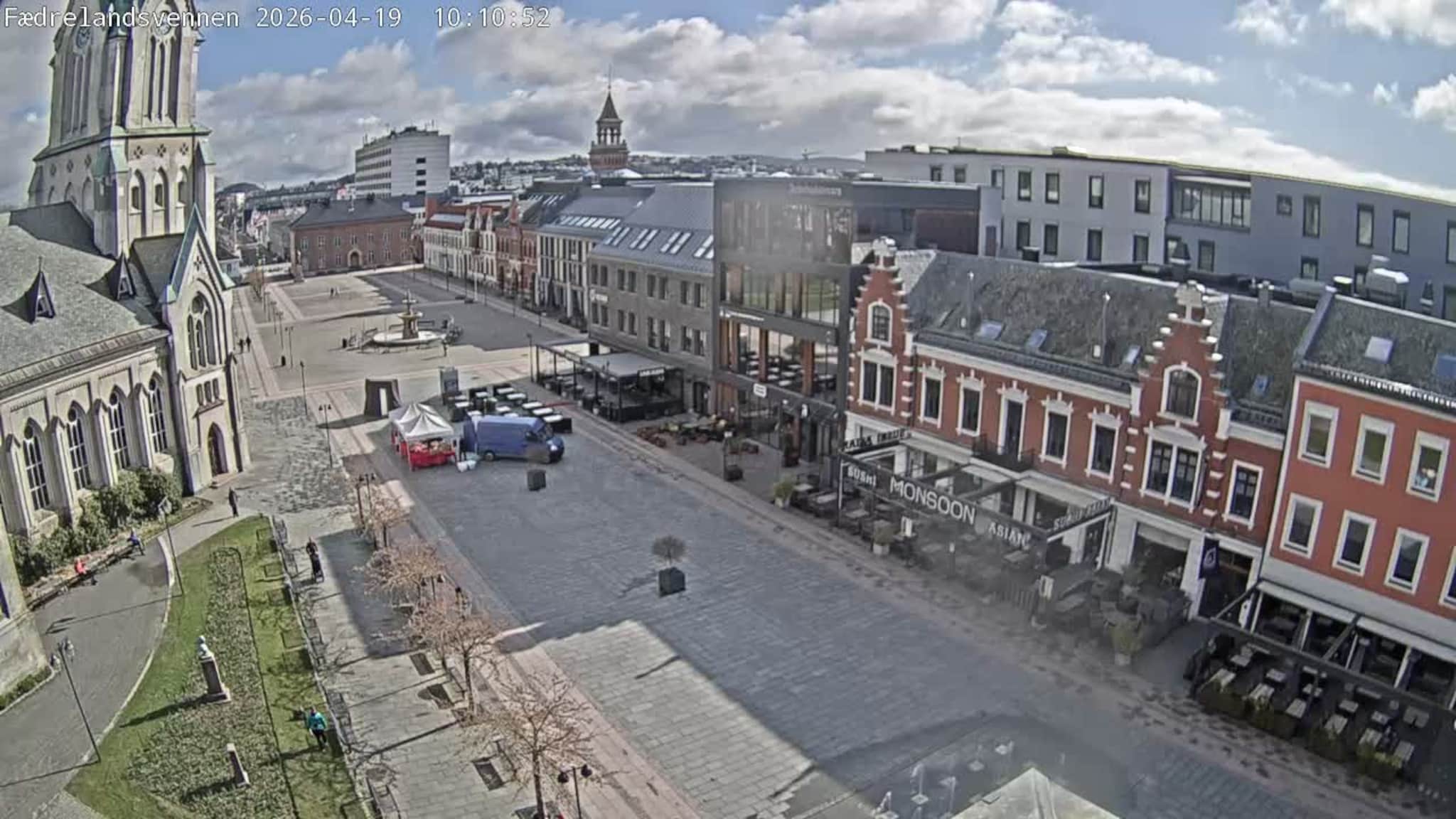 Livekamera Torvet i Kristiansand