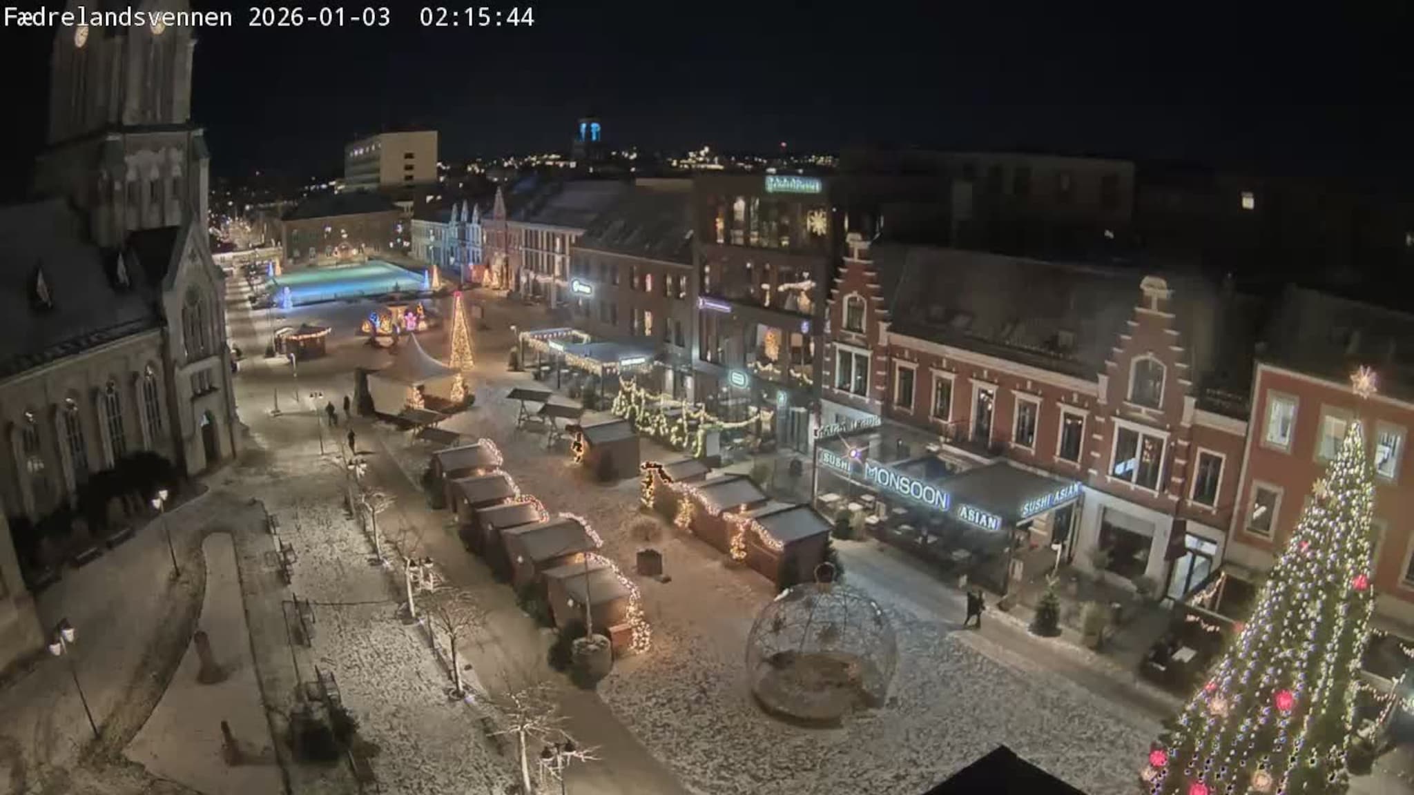 Livekamera Torvet i Kristiansand