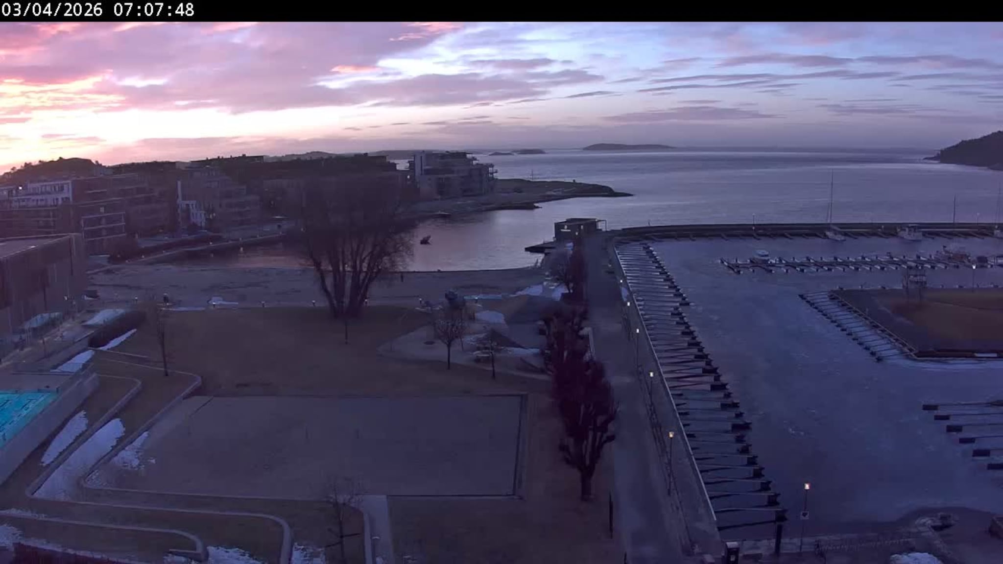 Livekamera Bystranda i Kristiansand