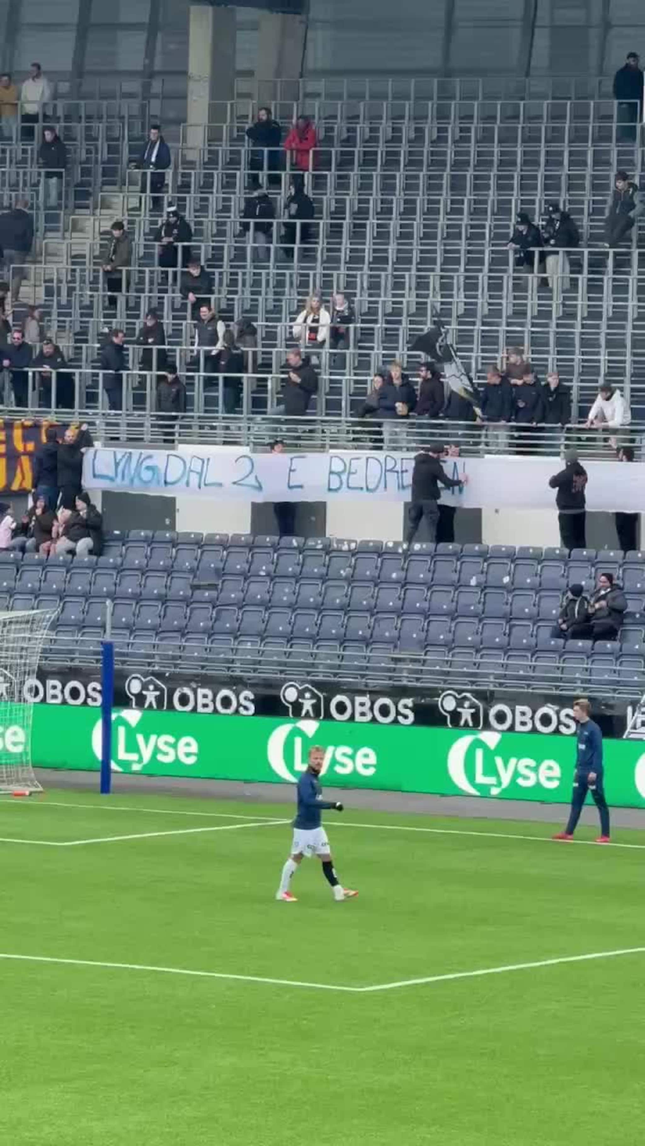 Viking-fansen med stikk til Start