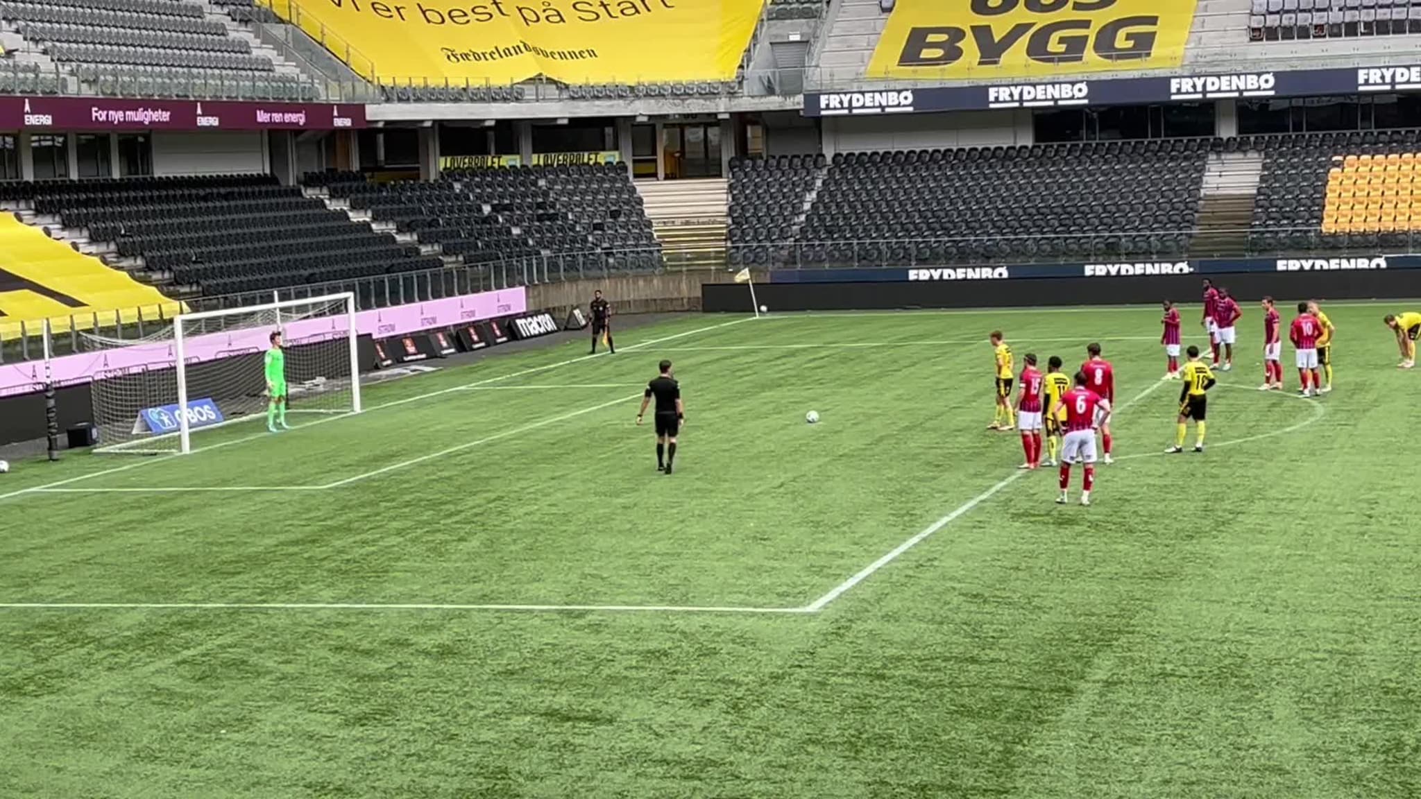 Se 1-0-scoringen til Start mot Stabæk 2