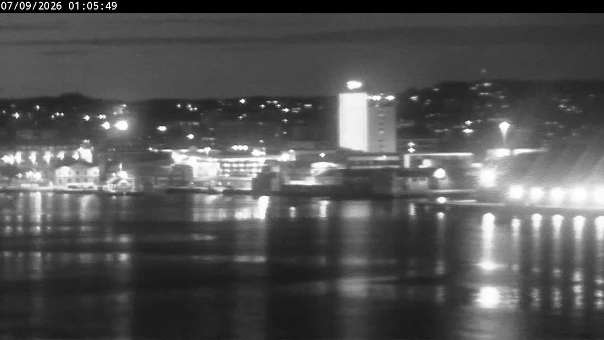 Livekamera over Kristiansand havn