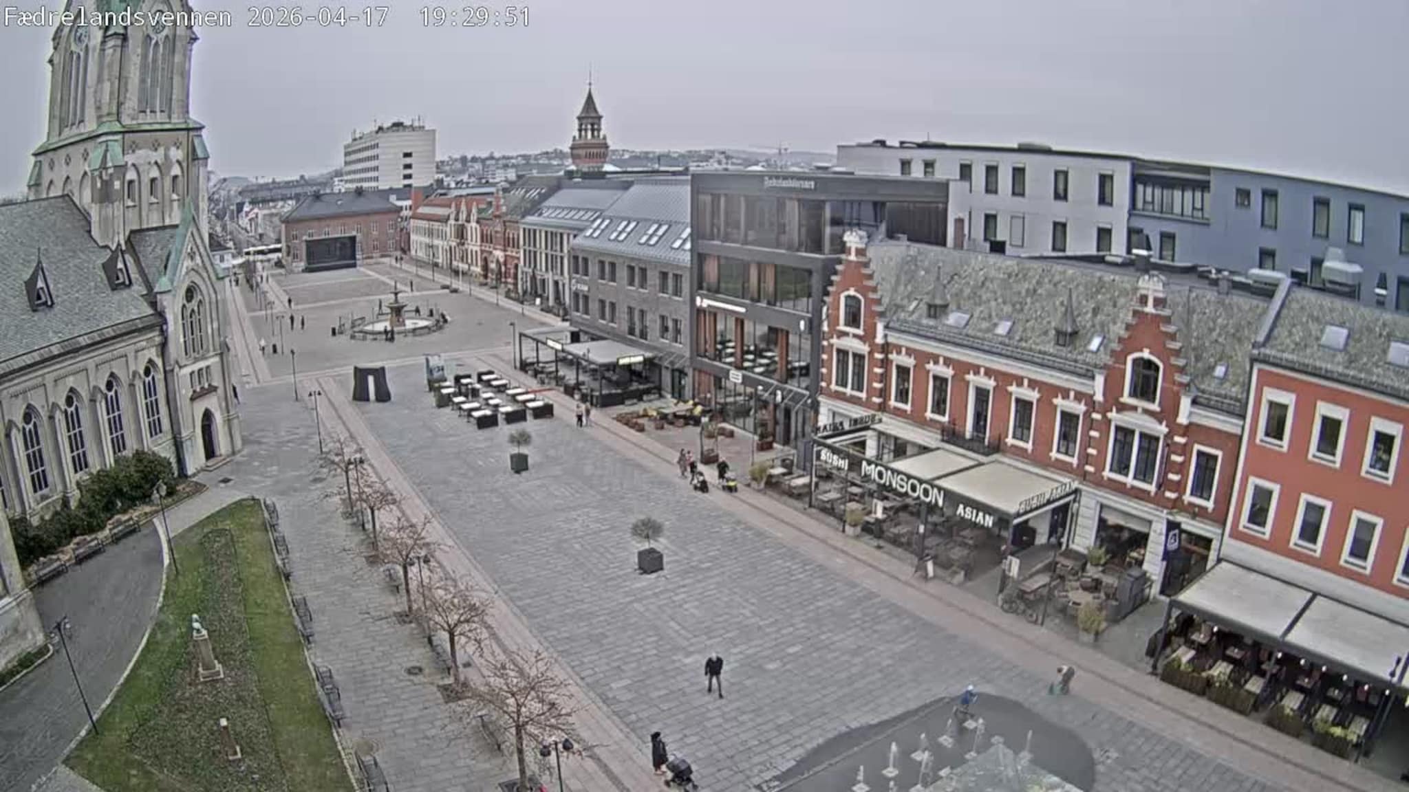 Livekamera Torvet i Kristiansand