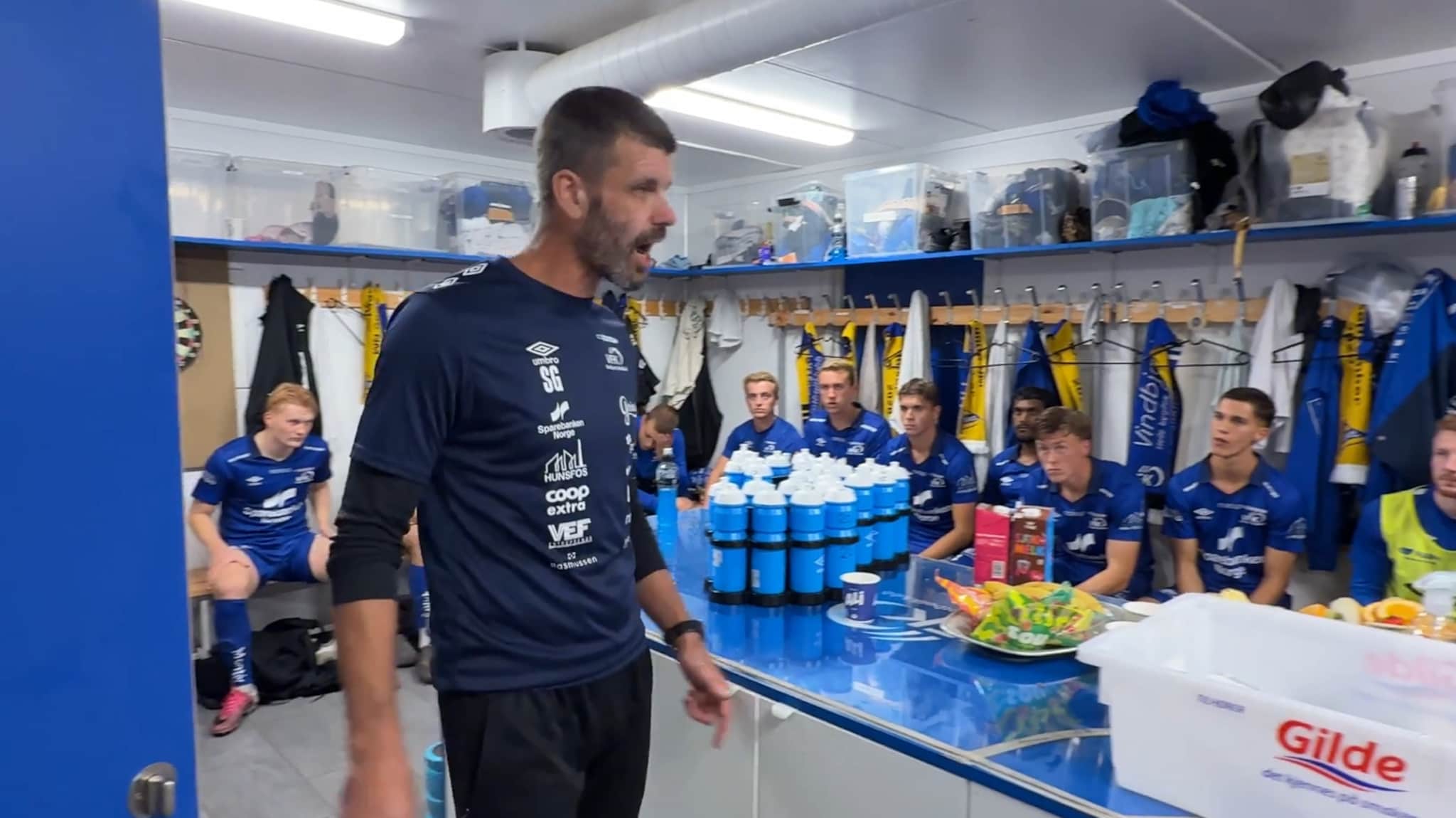 Her fyrer Gislason opp Vindbjart før møte med Start