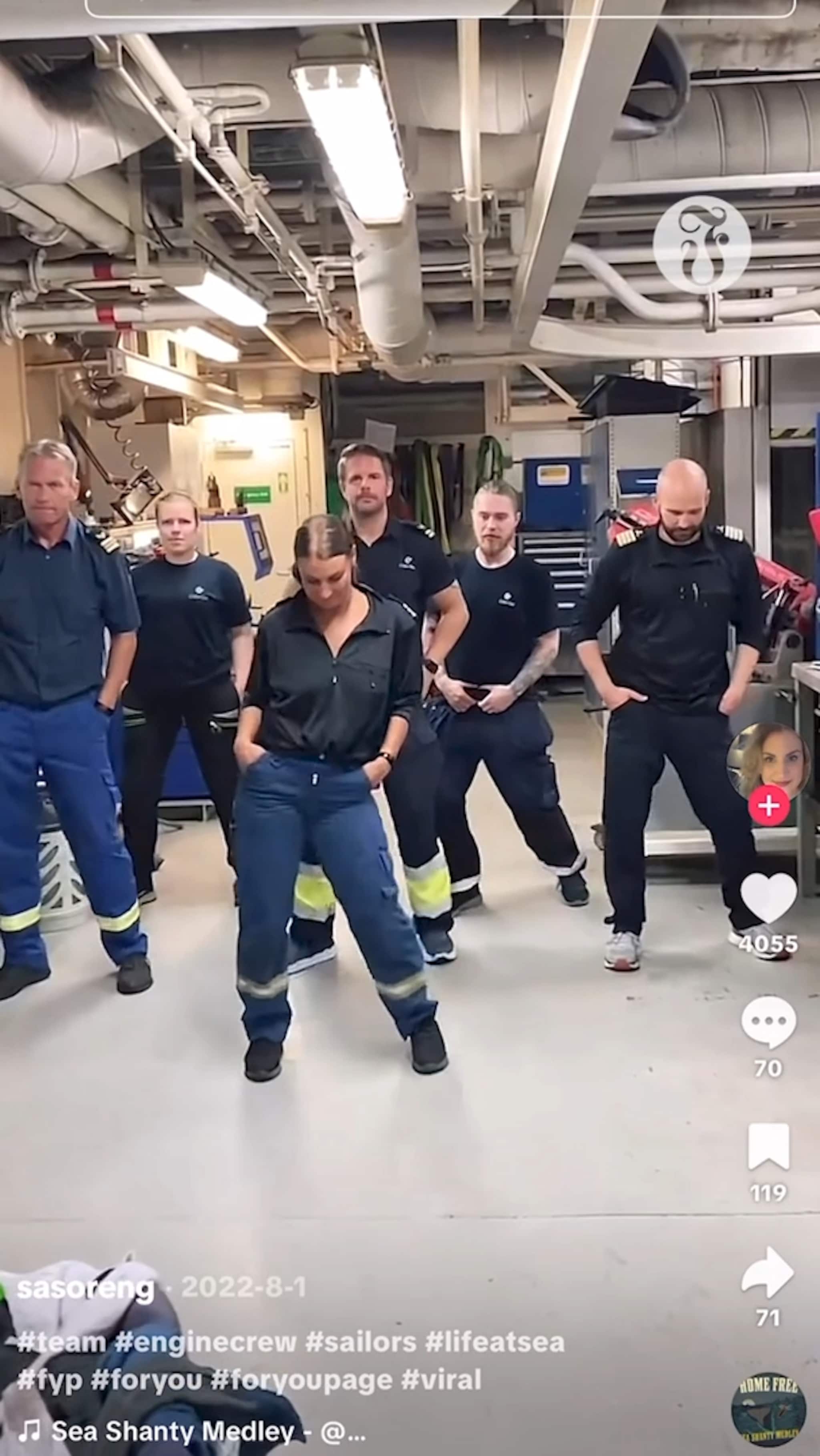 Hundretusener følger Sara på jobb