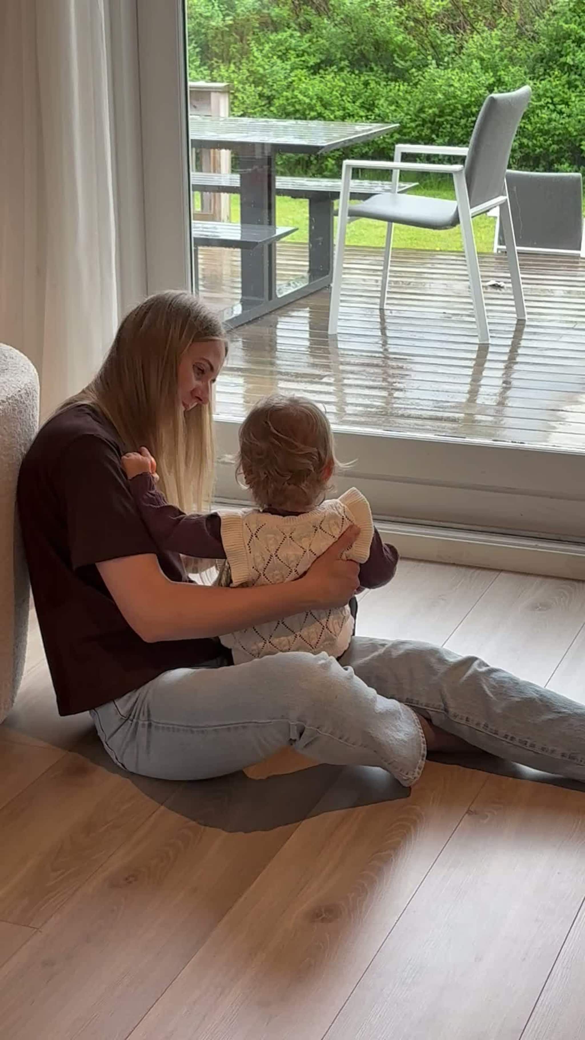 Datteren er hjemme