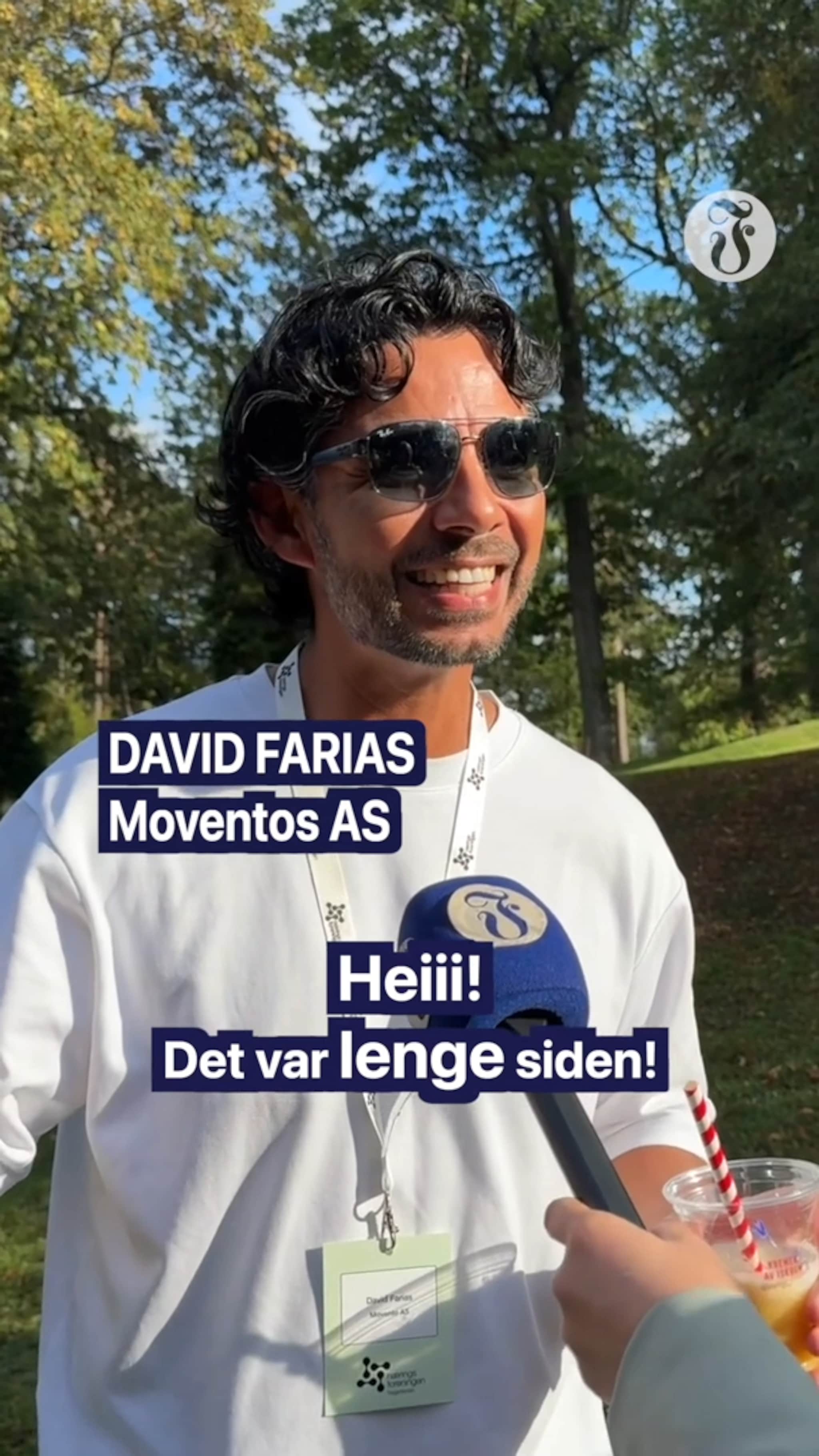 – På en god dag er jeg interessert i å networke