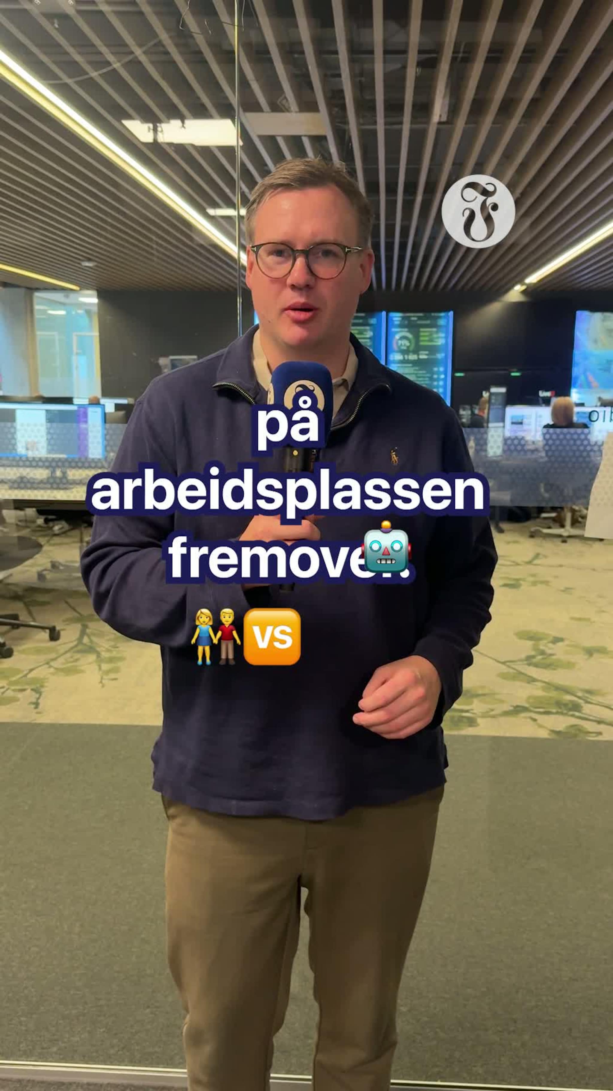 - Vi skal konkurrere mot roboter på jobben