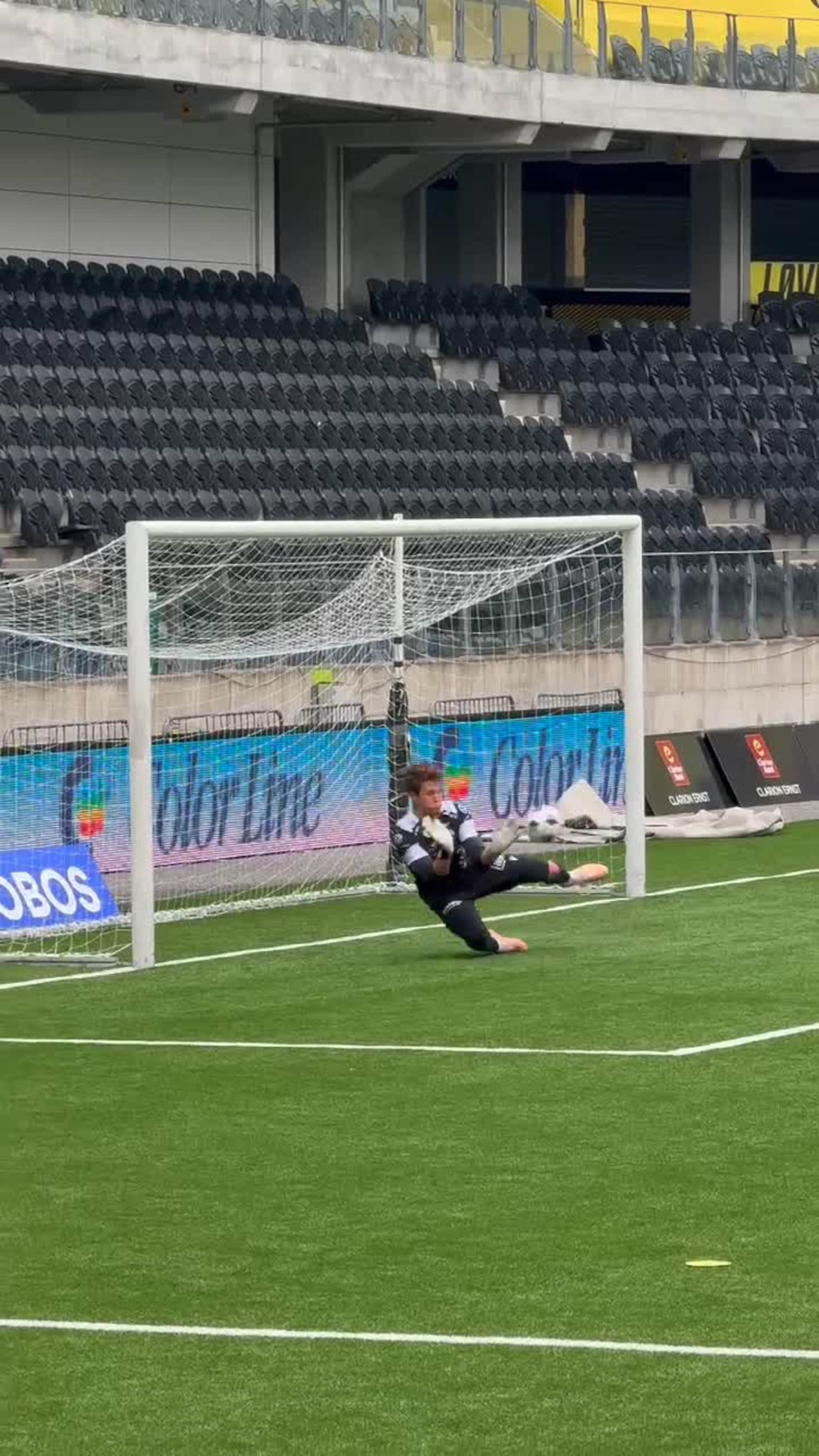 Jasper Silva Torkildsen tilbake på Start-trening